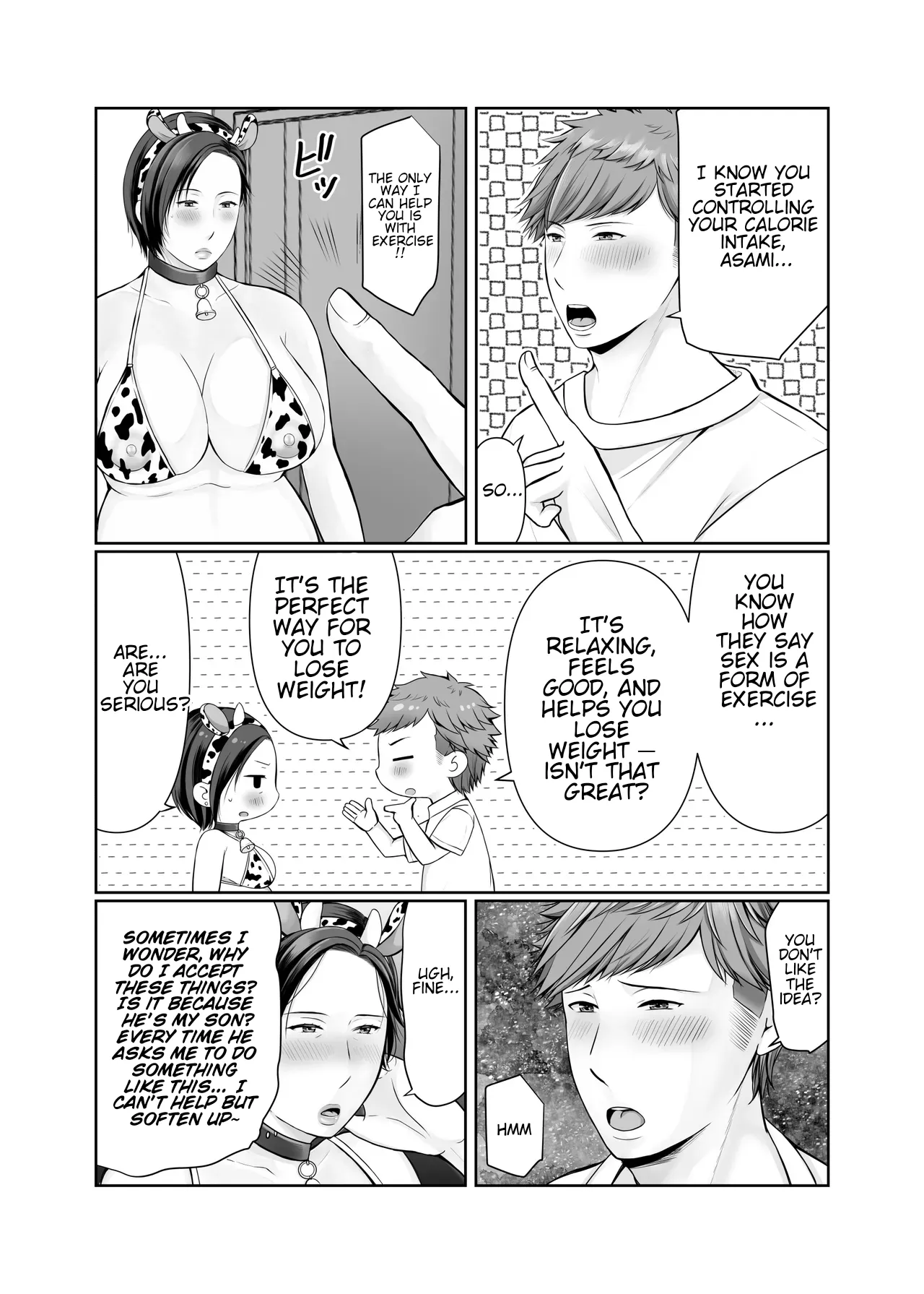 My son, who lives on his own, talked me into it... Chapter 1 - page 110