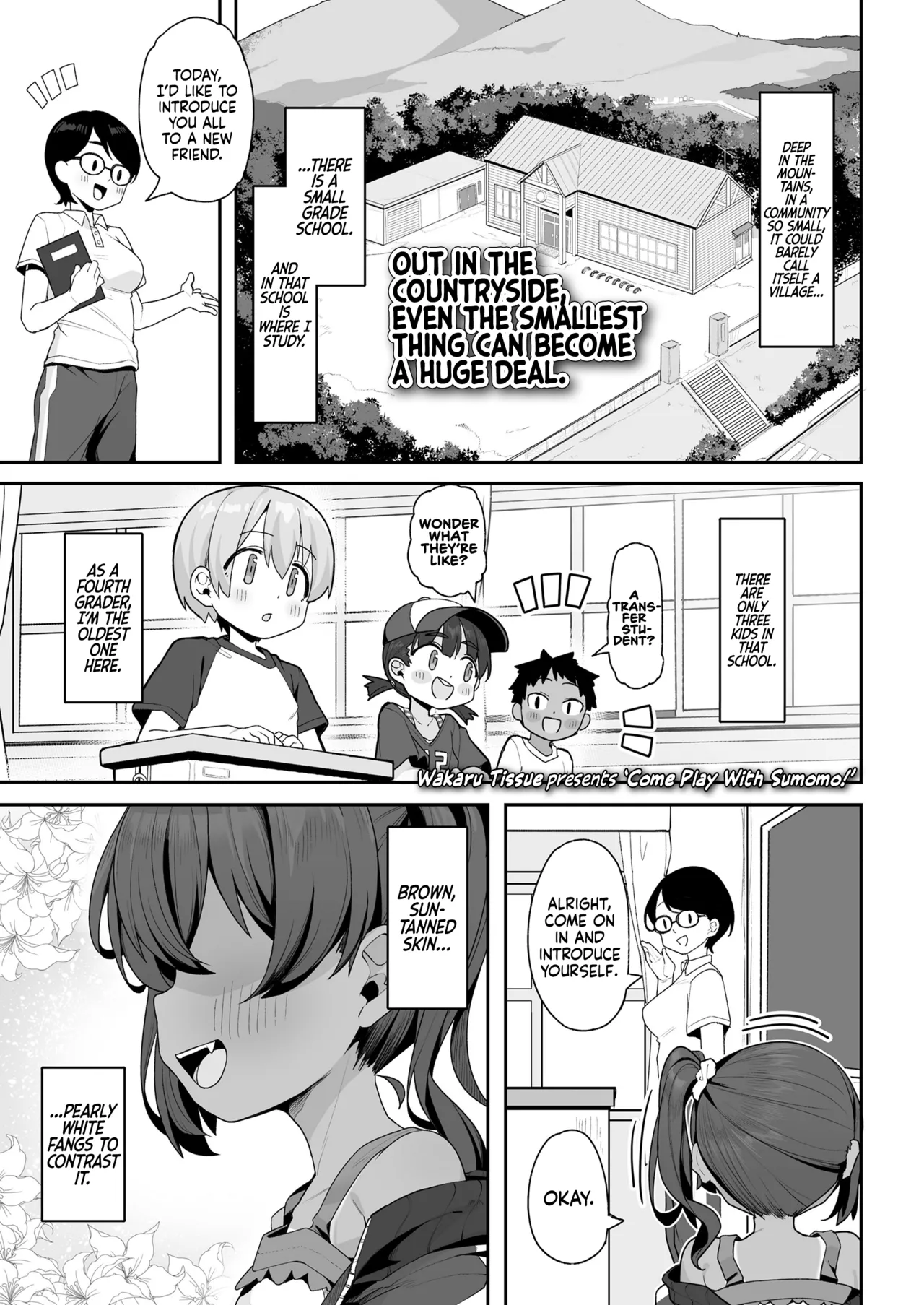 Sumomo to Asobo★ Chapter 1 - page 1