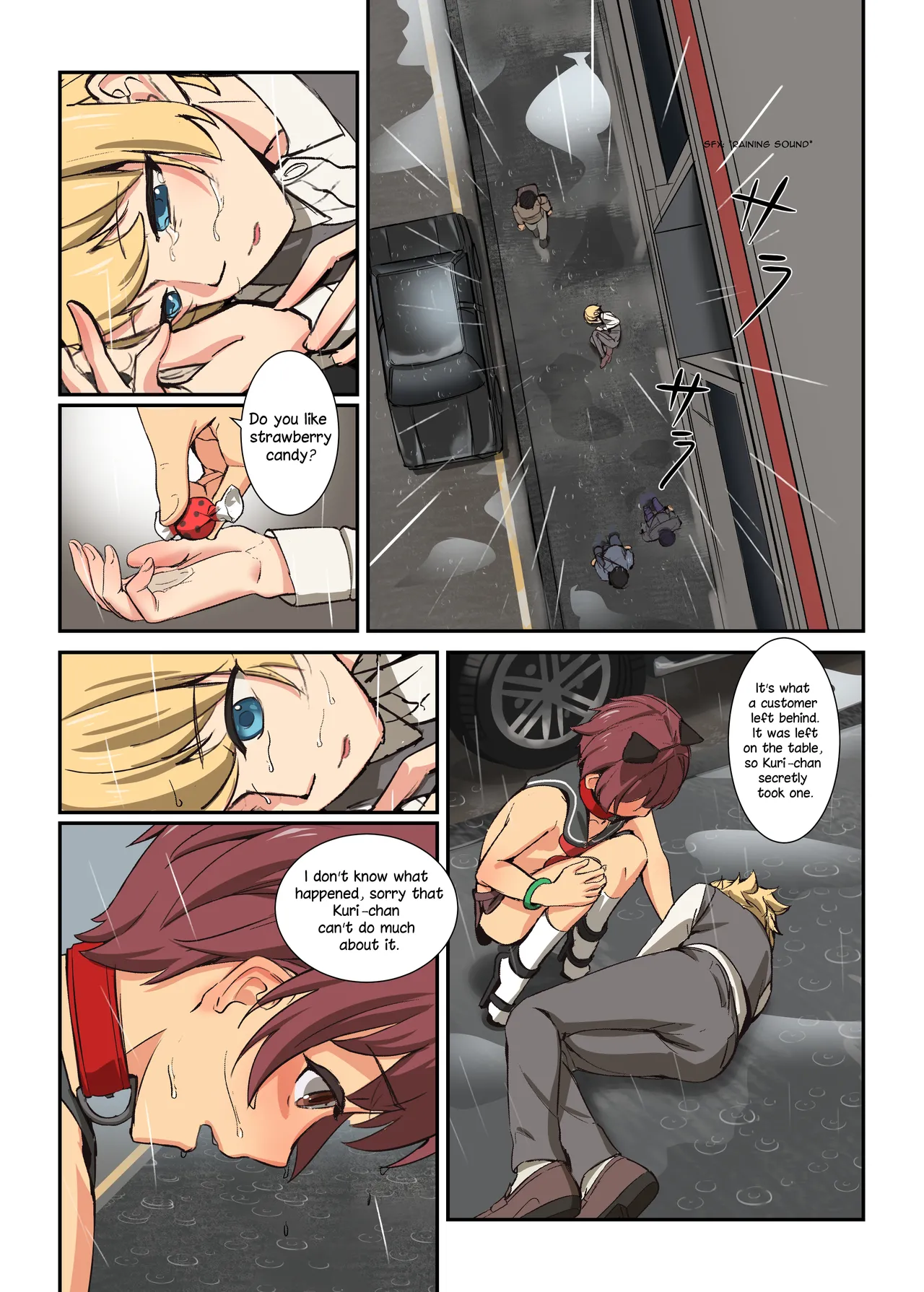 The Beginning of the Forced Smile!! The story before Ian enters the shop Chapter 1 - page 15