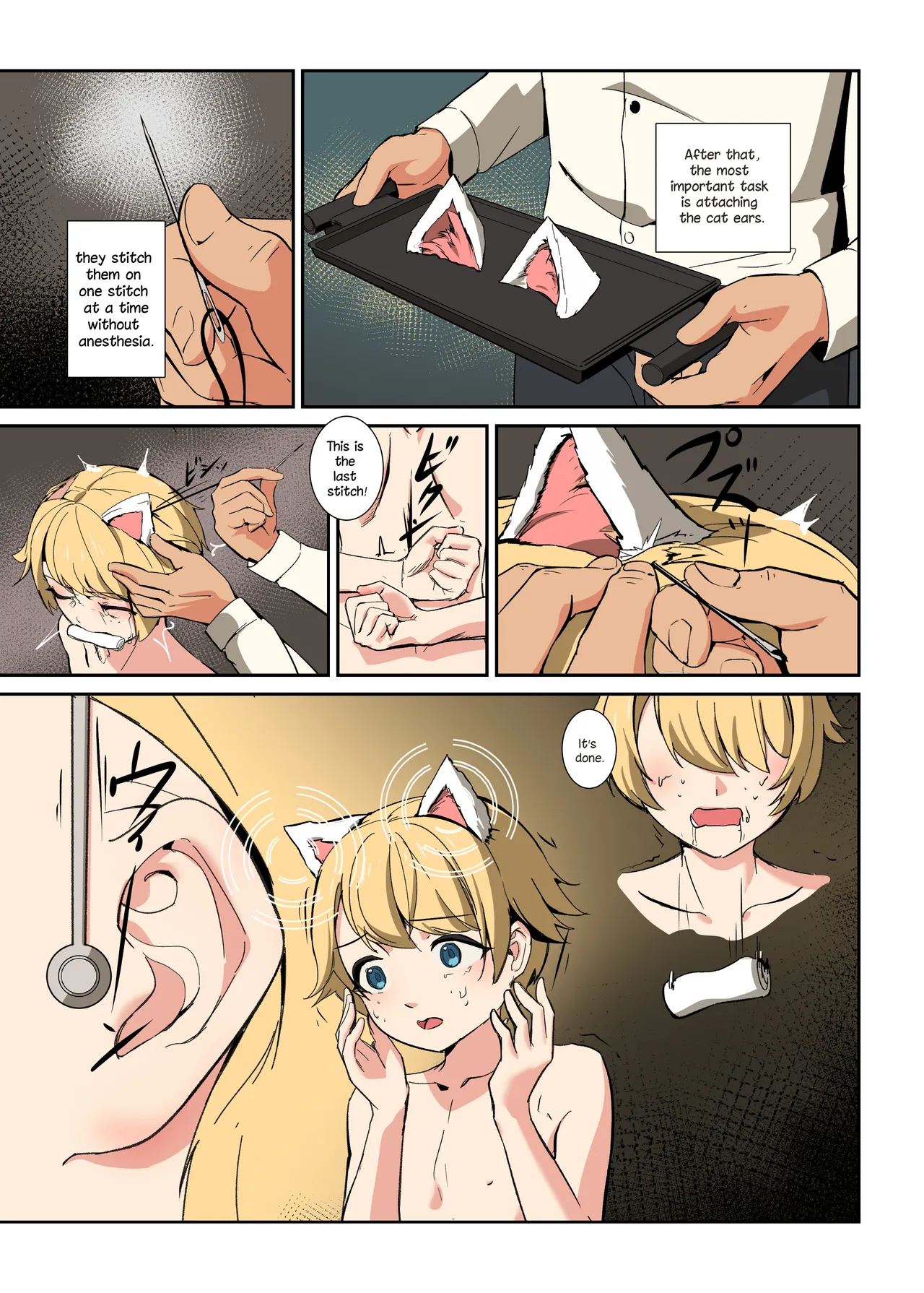 The Beginning of the Forced Smile!! The story before Ian enters the shop Chapter 1 - page 23