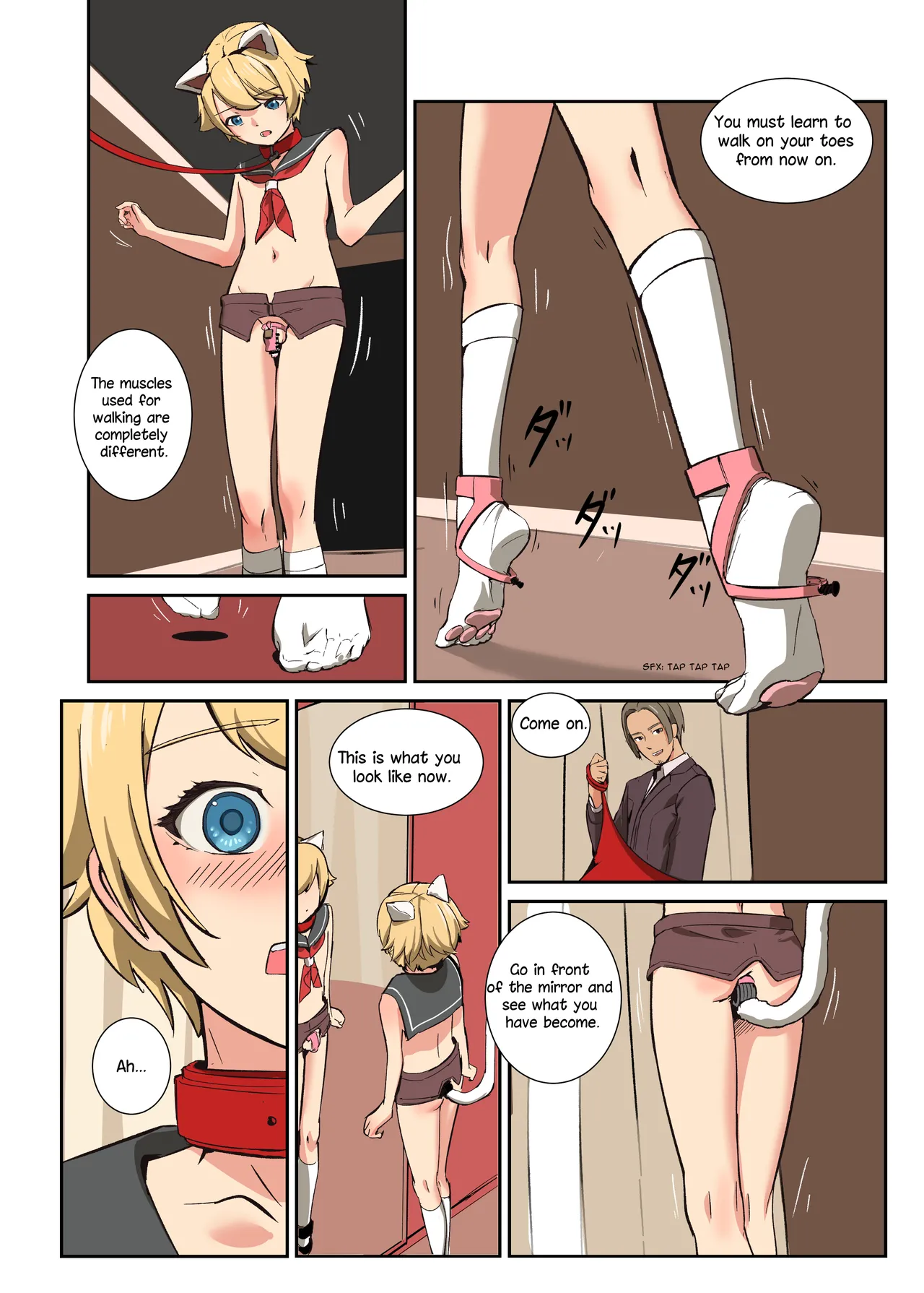 The Beginning of the Forced Smile!! The story before Ian enters the shop Chapter 1 - page 25