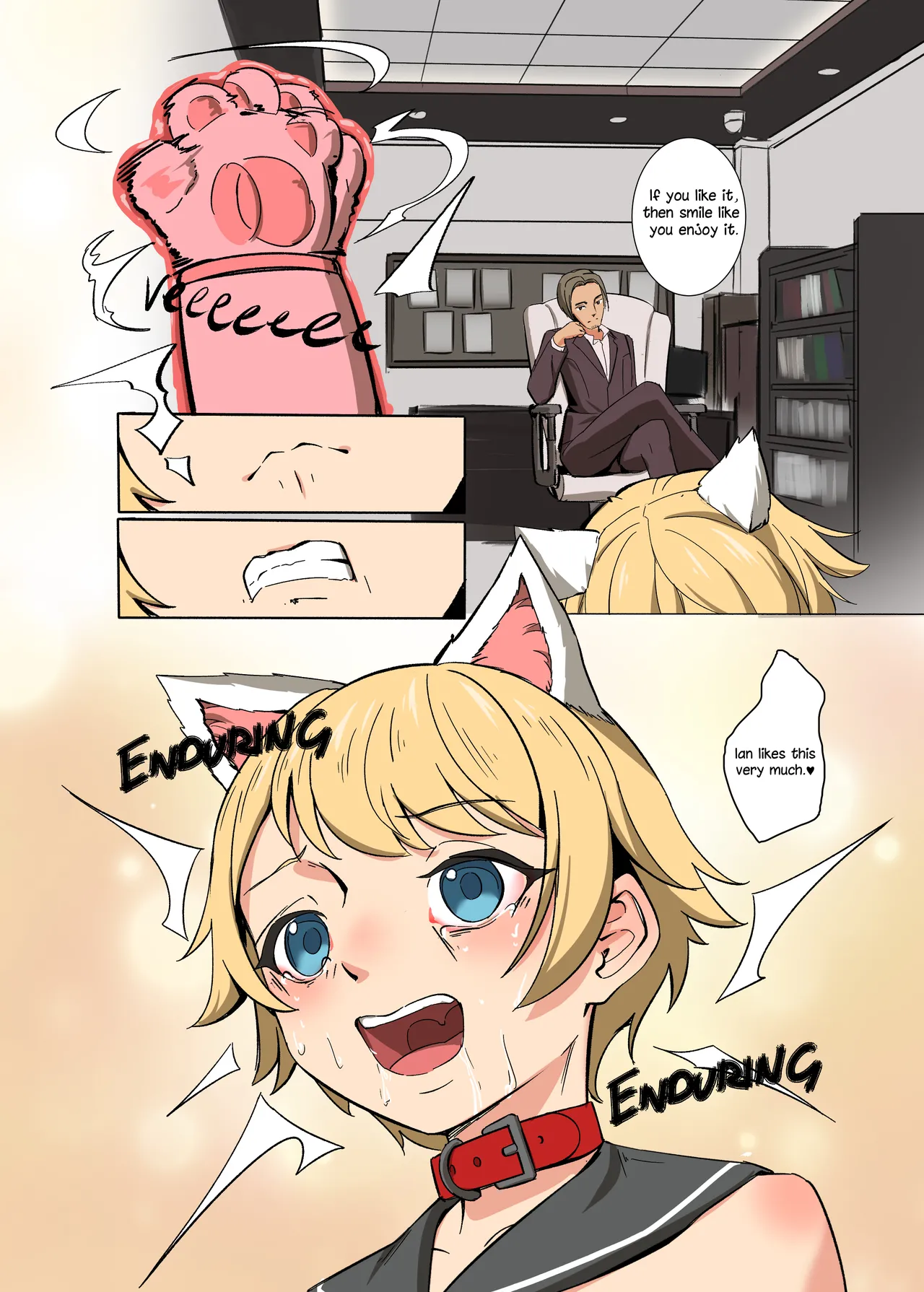 The Beginning of the Forced Smile!! The story before Ian enters the shop Chapter 1 - page 28