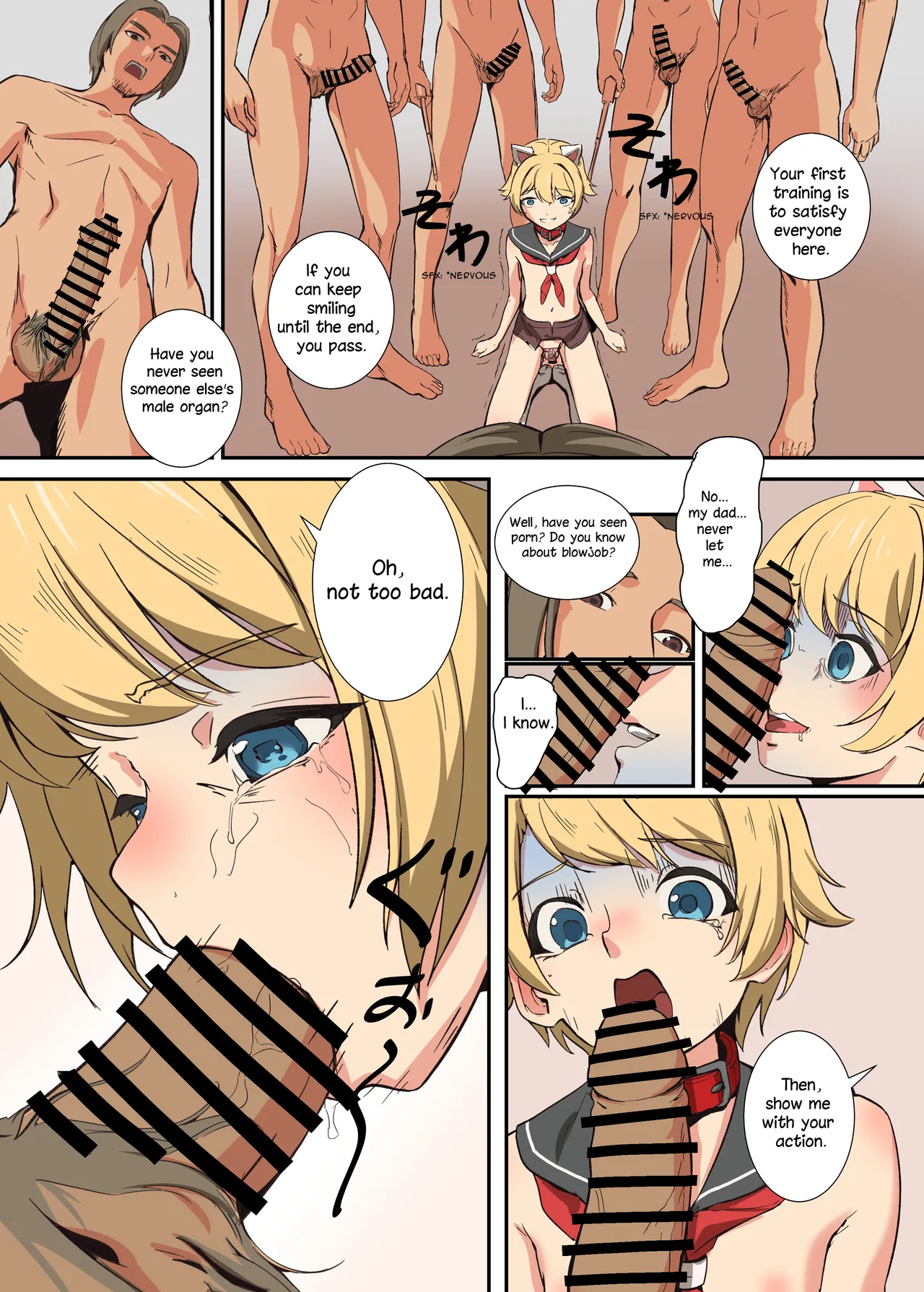 The Beginning of the Forced Smile!! The story before Ian enters the shop Chapter 1 - page 29