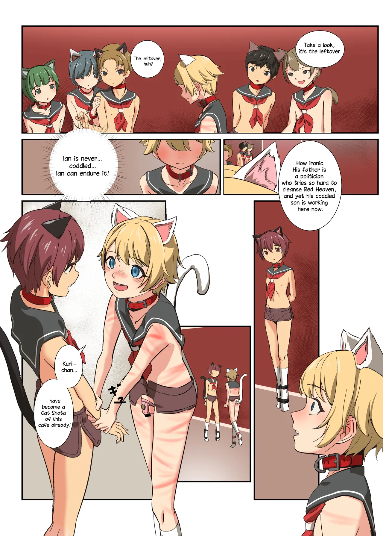 The Beginning of the Forced Smile!! The story before Ian enters the shop Chapter 1 - page 33