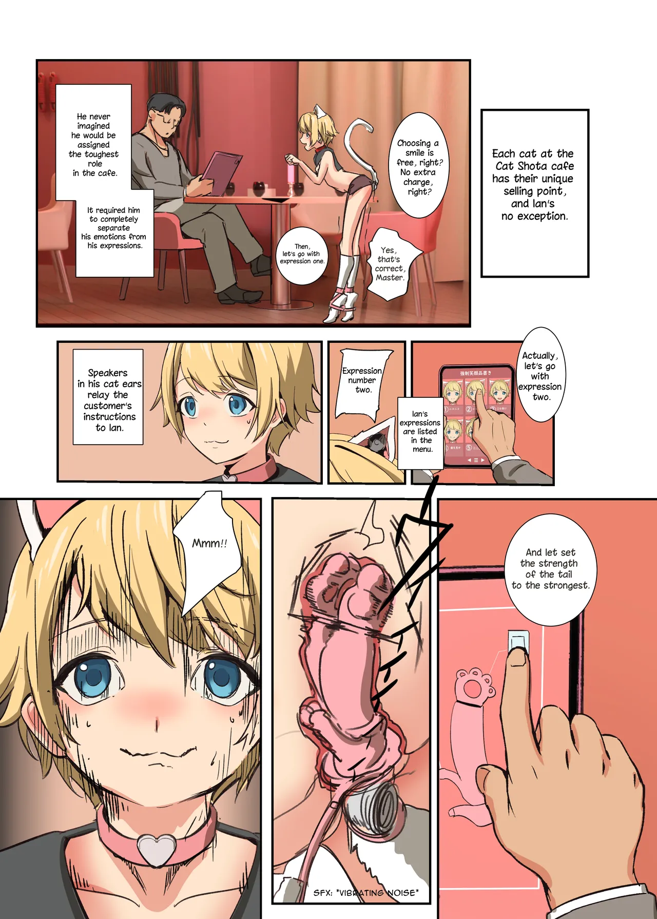 The Beginning of the Forced Smile!! The story before Ian enters the shop Chapter 1 - page 35