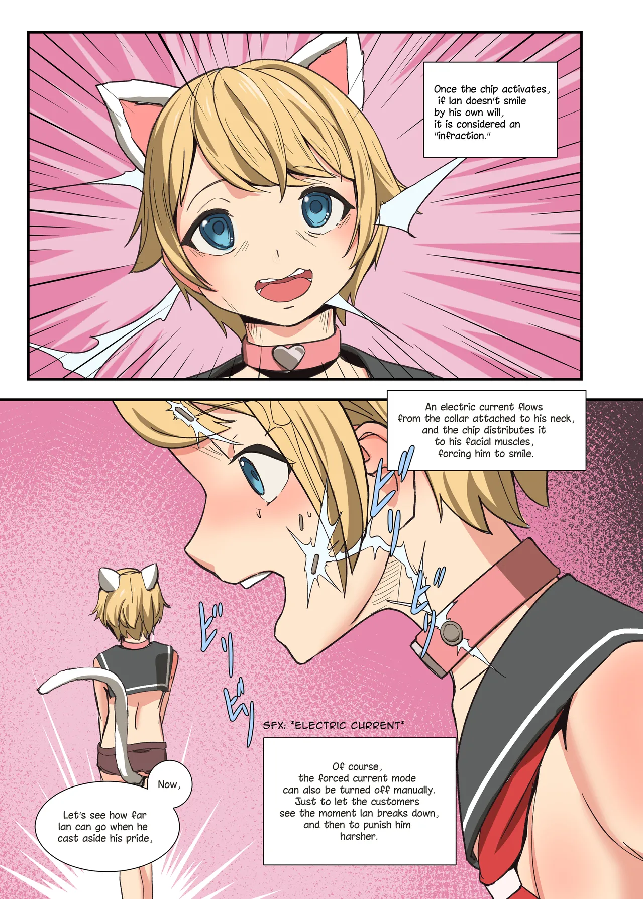 The Beginning of the Forced Smile!! The story before Ian enters the shop Chapter 1 - page 41