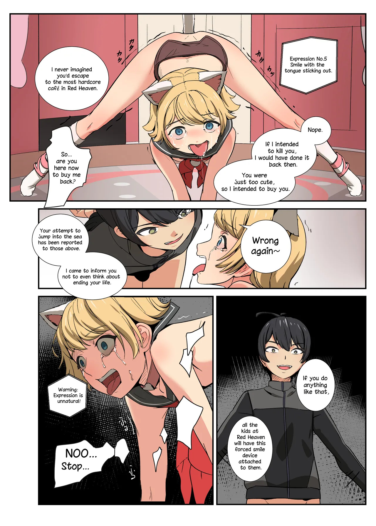 The Beginning of the Forced Smile!! The story before Ian enters the shop Chapter 1 - page 48