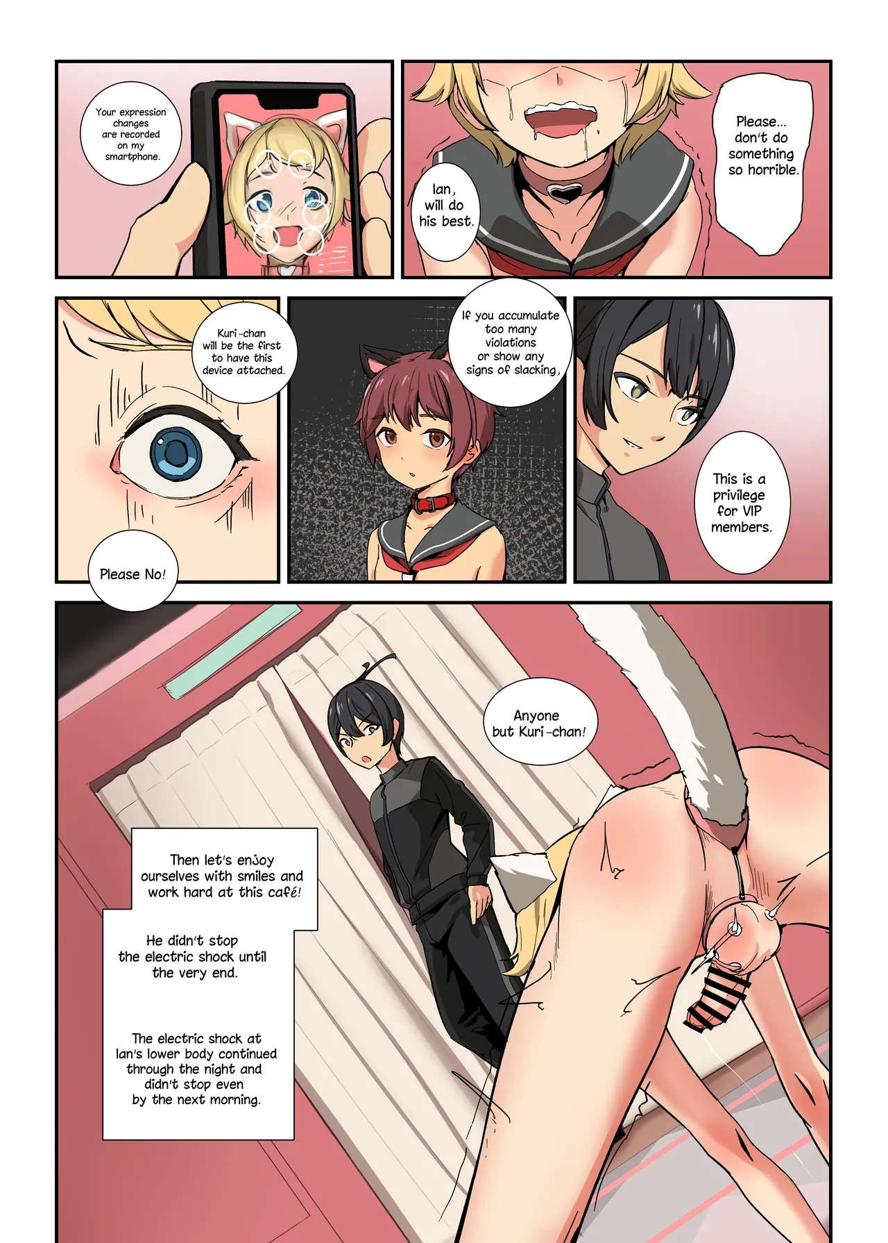 The Beginning of the Forced Smile!! The story before Ian enters the shop Chapter 1 - page 49