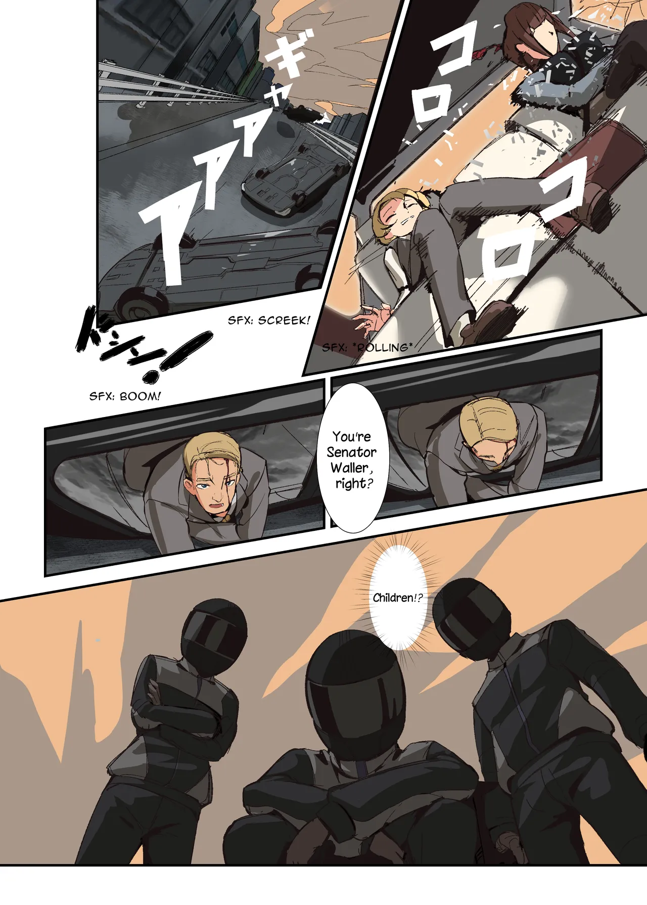 The Beginning of the Forced Smile!! The story before Ian enters the shop Chapter 1 - page 9