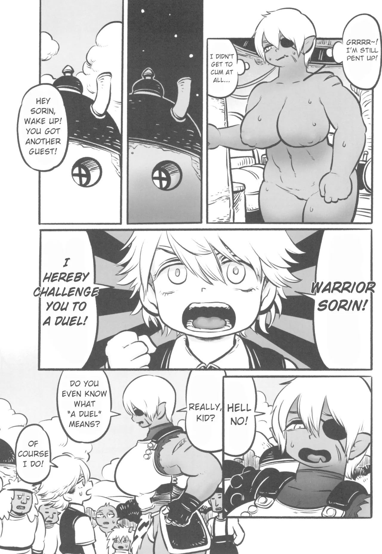 Orc no Senshi to Kizoku no Bocchan - The Orc Warrior and the Noble Boy Chapter 1 - page 10