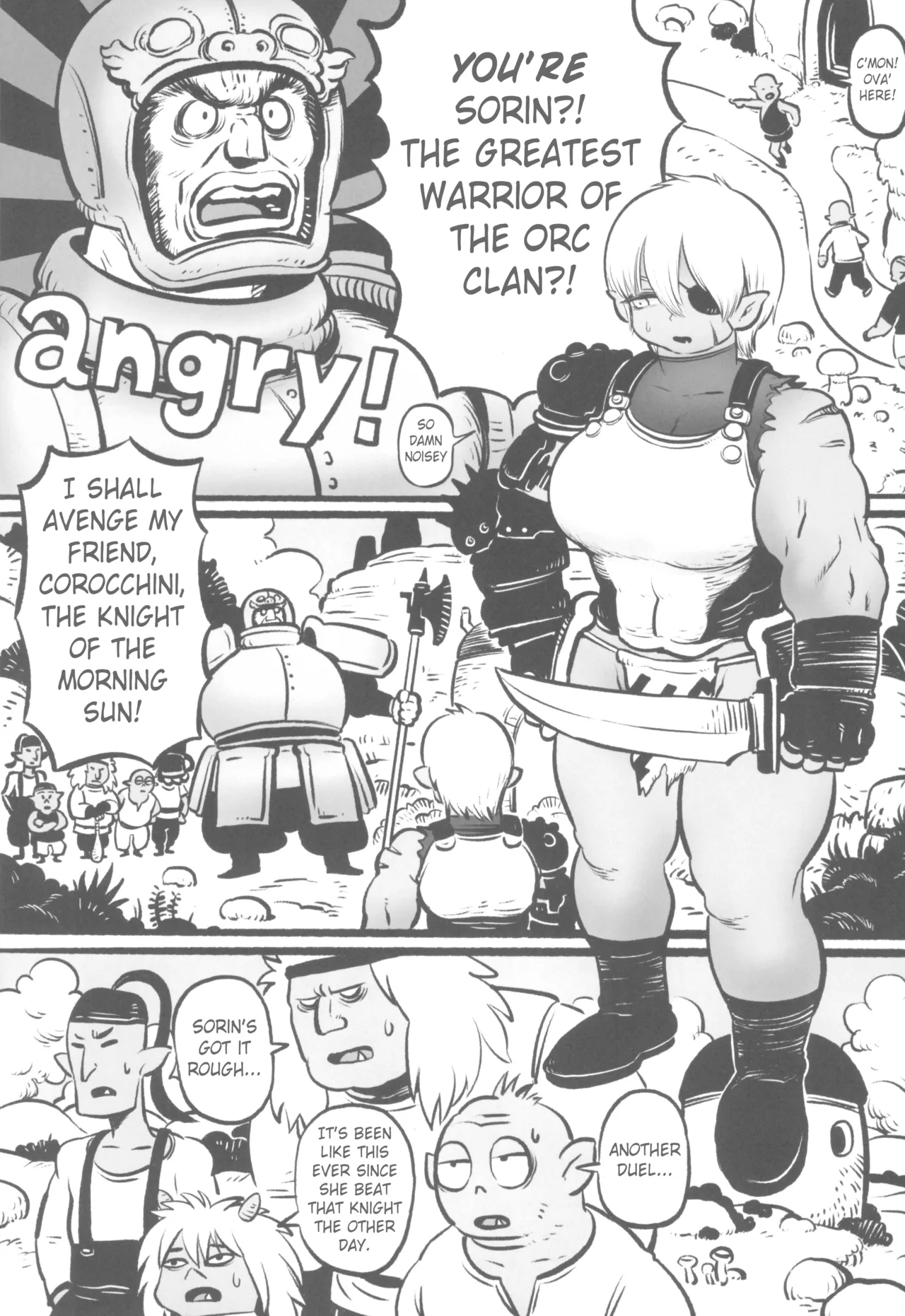 Orc no Senshi to Kizoku no Bocchan - The Orc Warrior and the Noble Boy Chapter 1 - page 5
