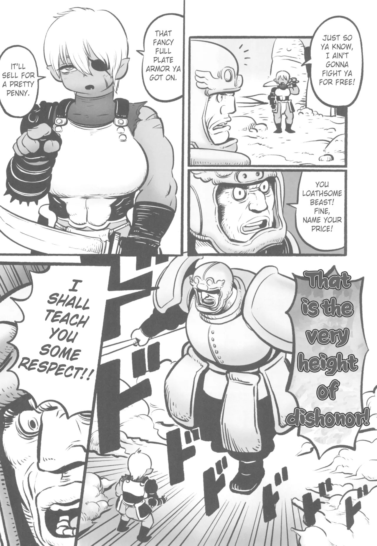Orc no Senshi to Kizoku no Bocchan - The Orc Warrior and the Noble Boy Chapter 1 - page 6