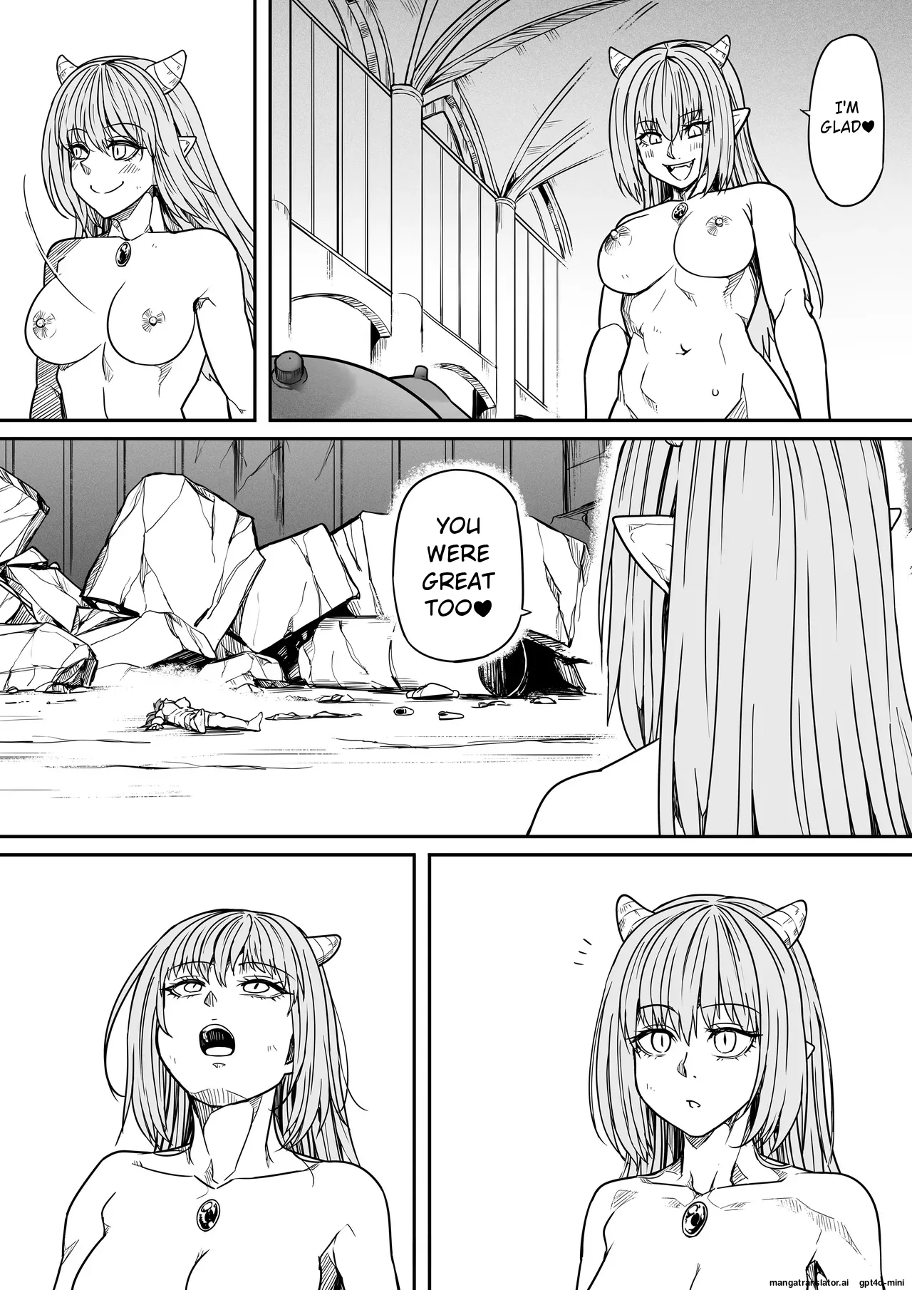 Chikara Aru Succubus wa Seiyoku o Mitashitai dake 18 END Chapter 1 - page 50