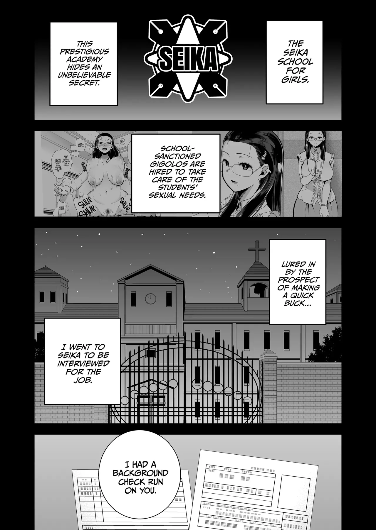 Seika Jogakuin High School Official Rod Uncle - Compilation Chapter 1 - page 30