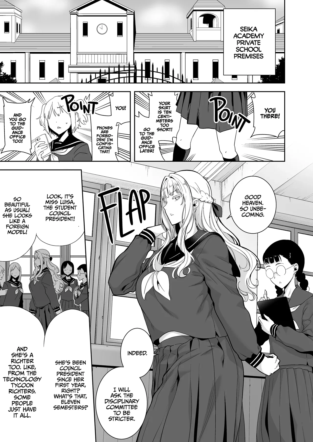 Seika Jogakuin High School Official Rod Uncle - Compilation Chapter 1 - page 99