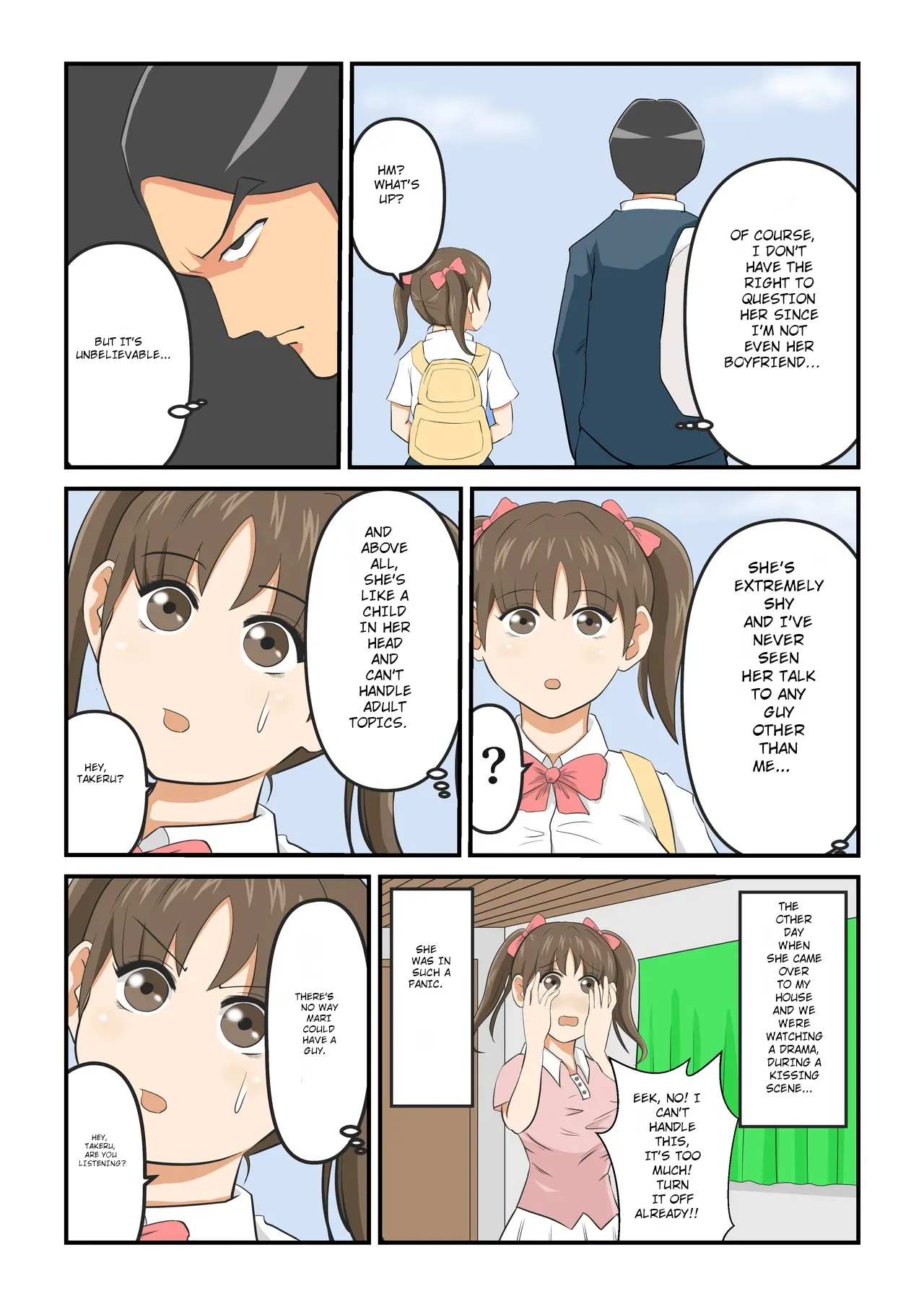 Attouteki Loli Kyonyuu no Osananajimi ga Charao ni NTR saremashita. ~Zenpen~ Chapter 1 - page 12