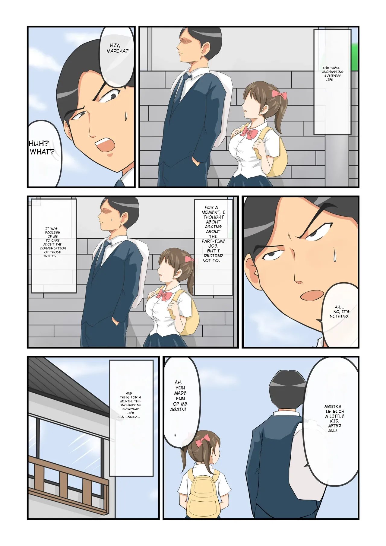 Attouteki Loli Kyonyuu no Osananajimi ga Charao ni NTR saremashita. ~Zenpen~ Chapter 1 - page 24