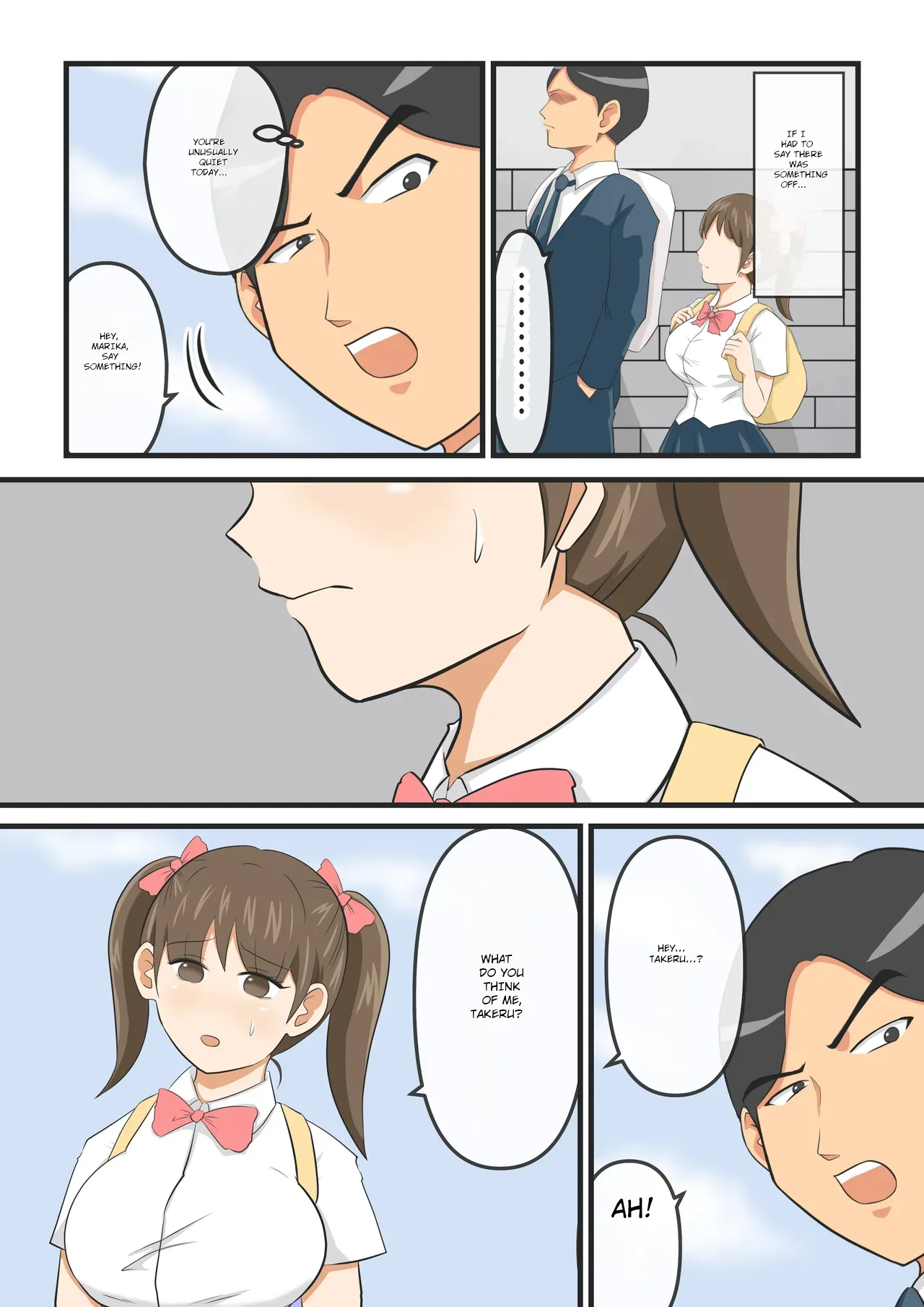 Attouteki Loli Kyonyuu no Osananajimi ga Charao ni NTR saremashita. ~Zenpen~ Chapter 1 - page 25