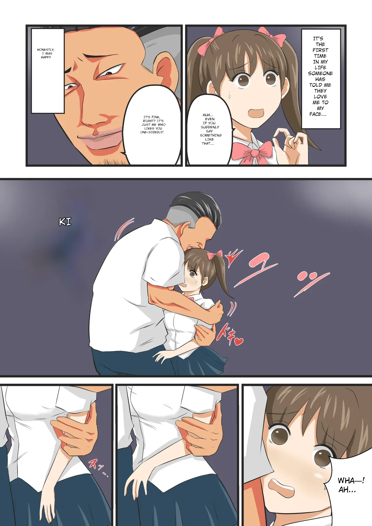 Attouteki Loli Kyonyuu no Osananajimi ga Charao ni NTR saremashita. ~Zenpen~ Chapter 1 - page 35