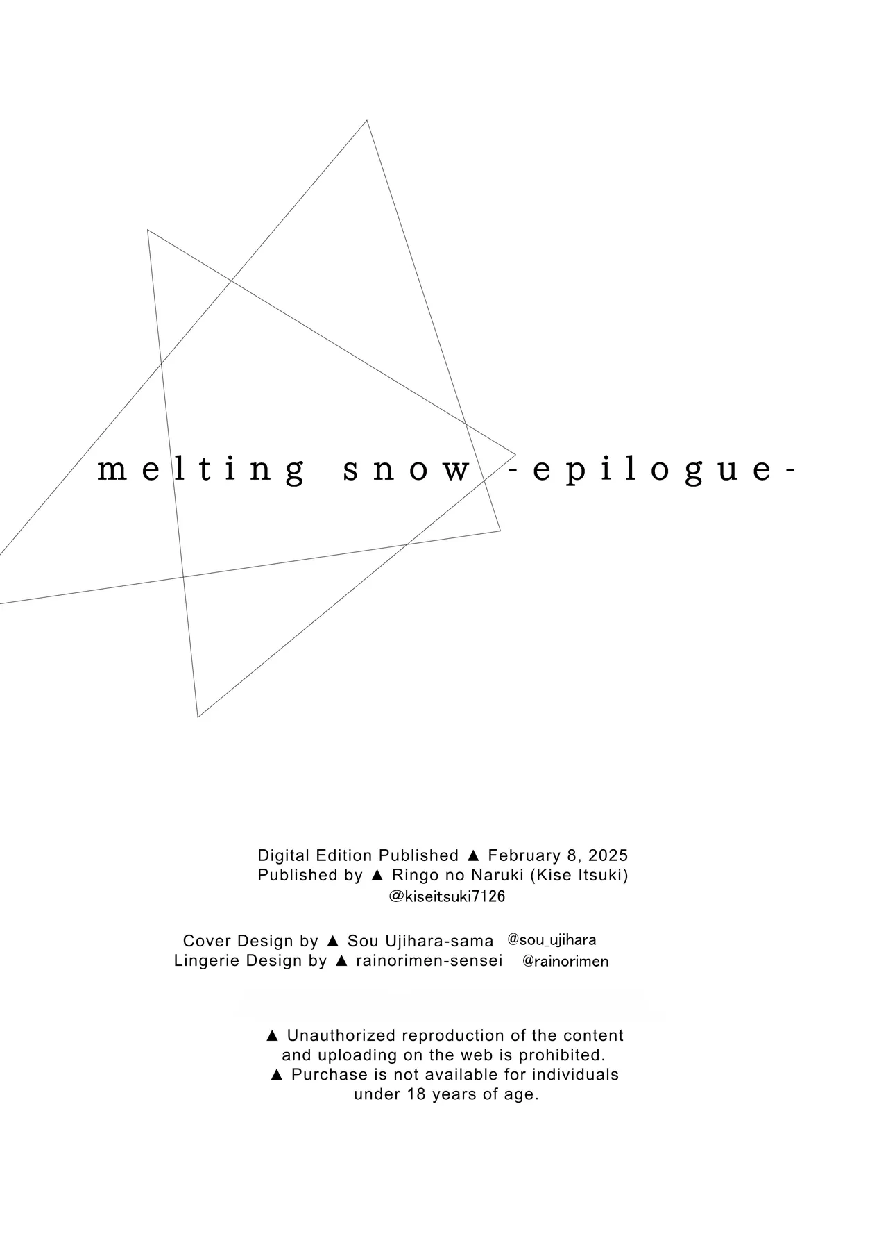 Melting Snow -Epilogue- + Gojitsudan Chapter 1 - page 99