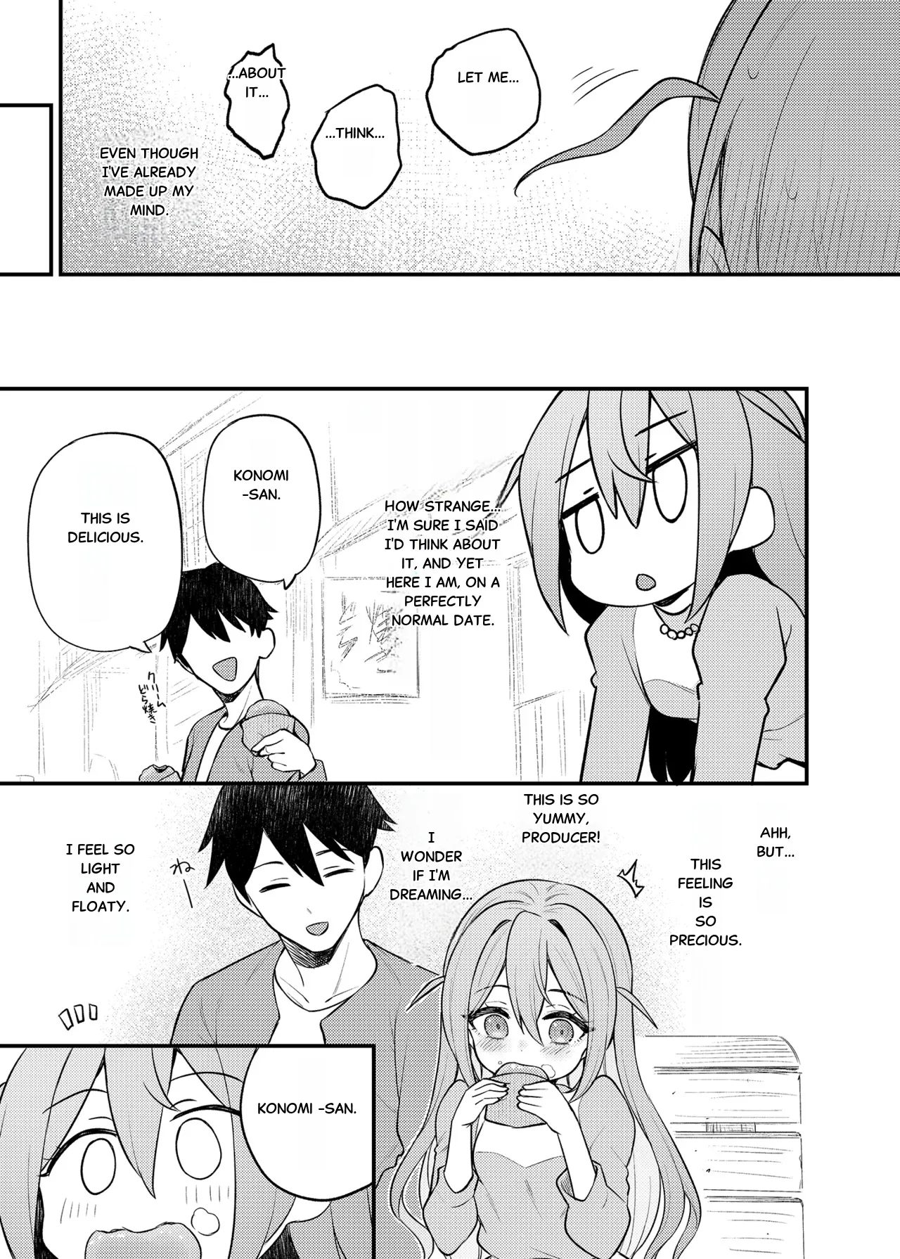 Tatoeba Konna Million Theater Vol.15 Jimuin Konomi Chapter 1 - page 12