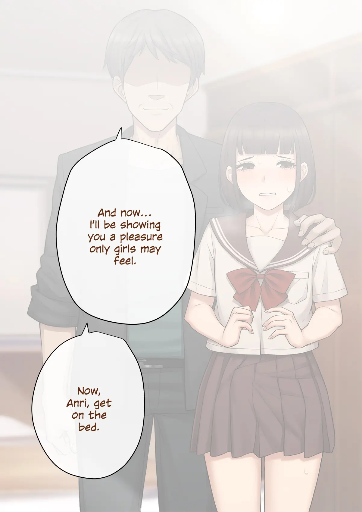 Tomo Ochi ~Saiai no Kanojo o Netorareta Ore ga Issho ni Mesuochi Saserareta Hanashi~ _ A Slut by Her Side_ Boyfriend to Sister ~ How the Man who Stole my Girlfriend Turned me into his Slut Chapter 1 - page 136