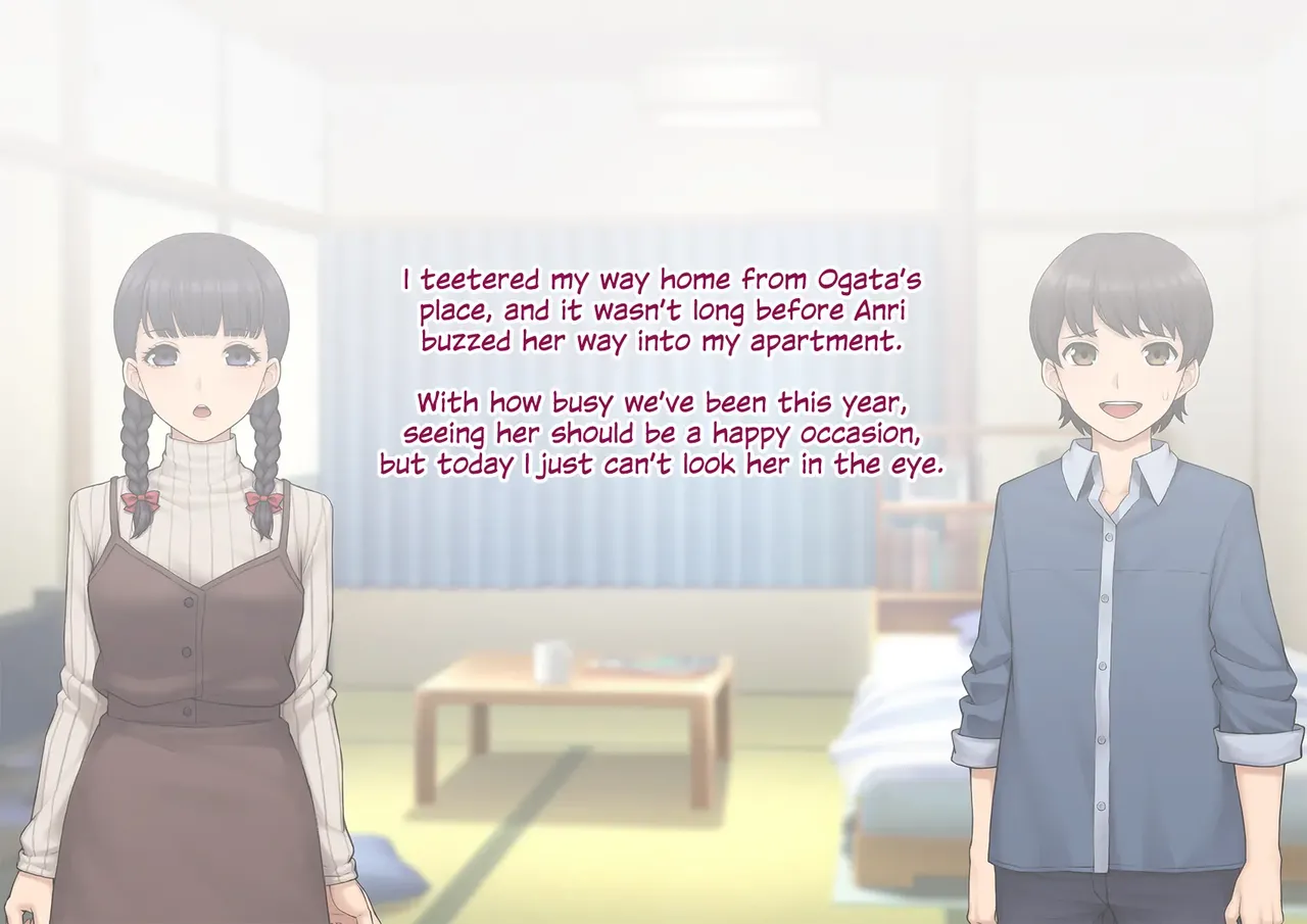 Tomo Ochi ~Saiai no Kanojo o Netorareta Ore ga Issho ni Mesuochi Saserareta Hanashi~ _ A Slut by Her Side_ Boyfriend to Sister ~ How the Man who Stole my Girlfriend Turned me into his Slut Chapter 1 - page 153