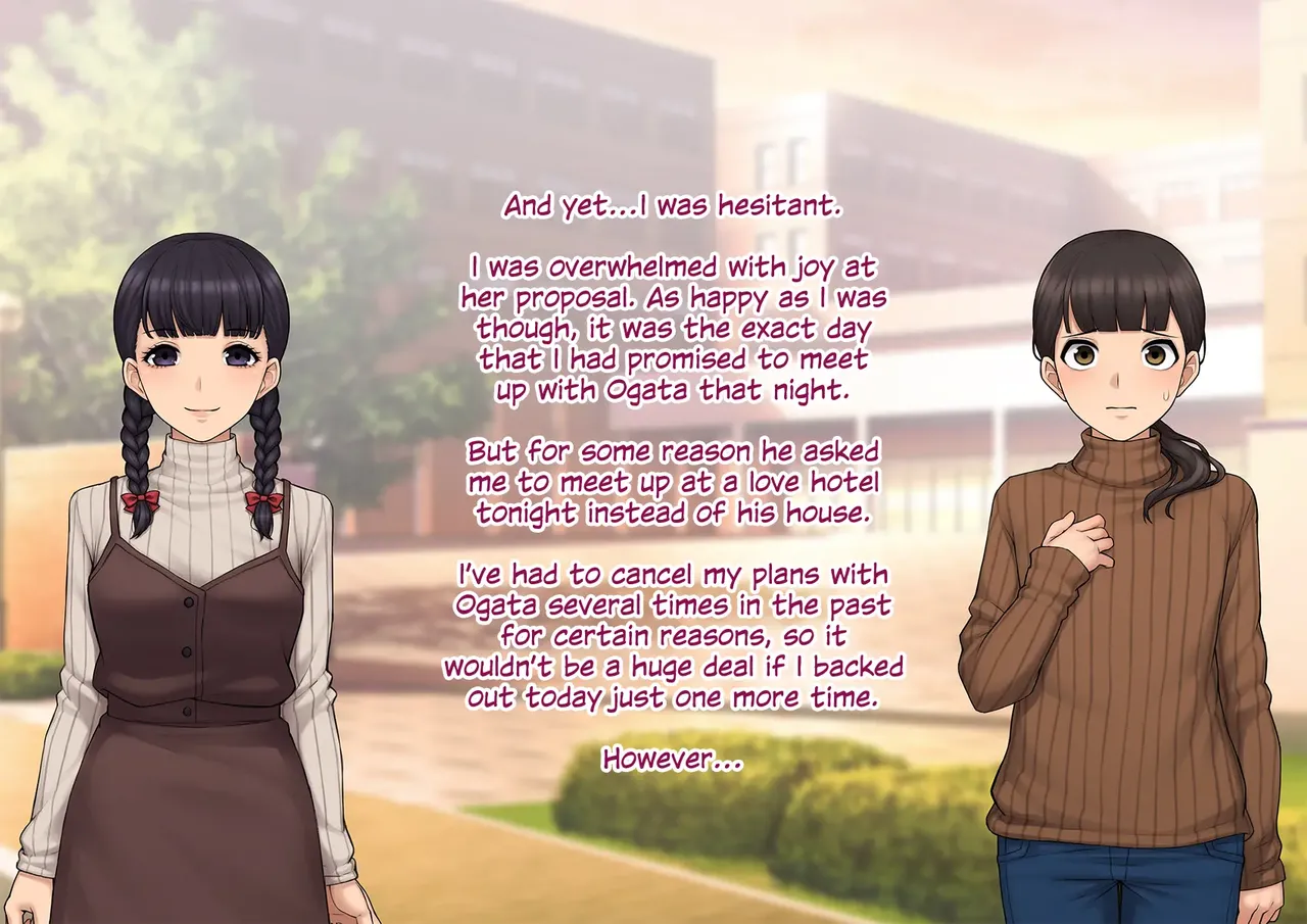 Tomo Ochi ~Saiai no Kanojo o Netorareta Ore ga Issho ni Mesuochi Saserareta Hanashi~ _ A Slut by Her Side_ Boyfriend to Sister ~ How the Man who Stole my Girlfriend Turned me into his Slut Chapter 1 - page 272