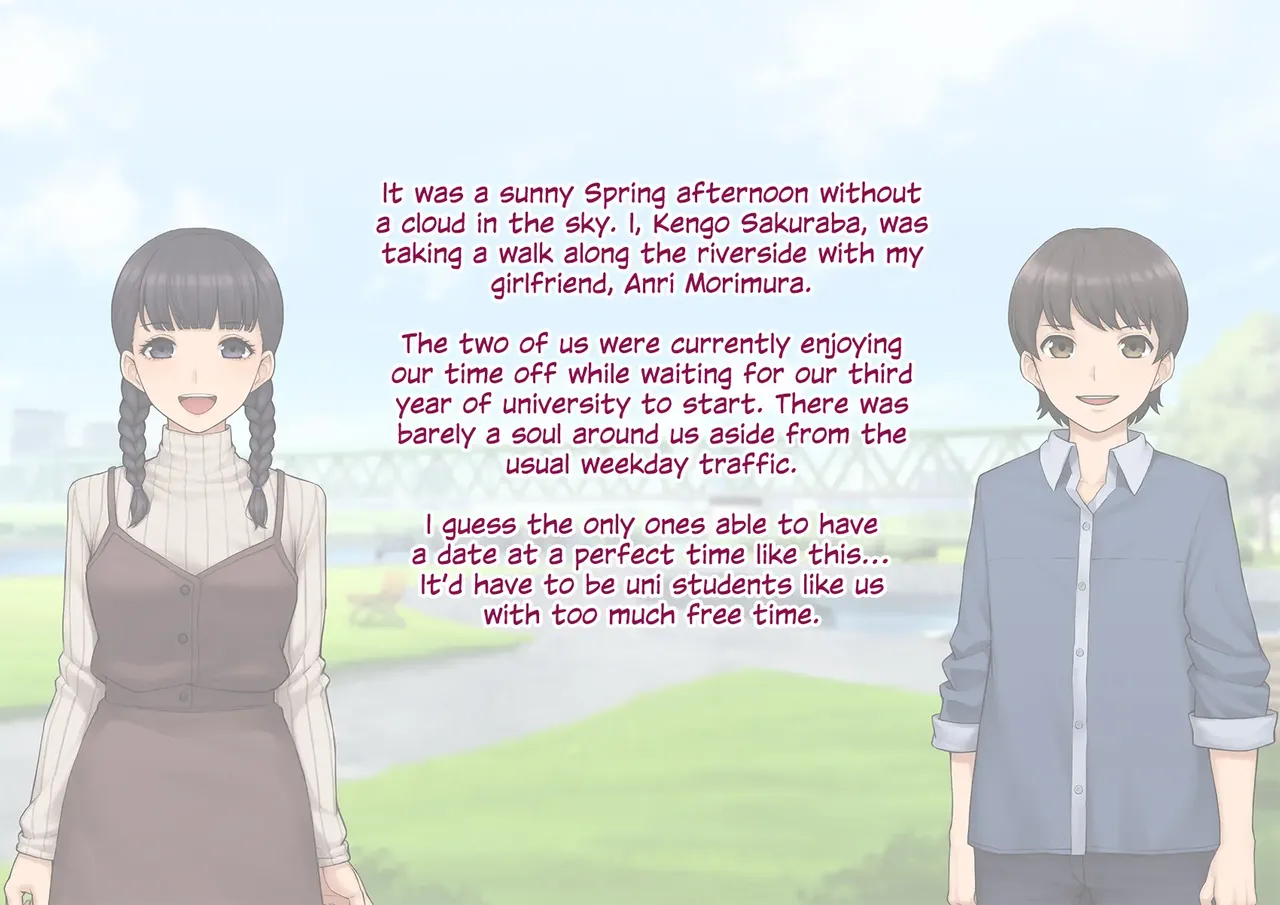 Tomo Ochi ~Saiai no Kanojo o Netorareta Ore ga Issho ni Mesuochi Saserareta Hanashi~ _ A Slut by Her Side_ Boyfriend to Sister ~ How the Man who Stole my Girlfriend Turned me into his Slut Chapter 1 - page 4