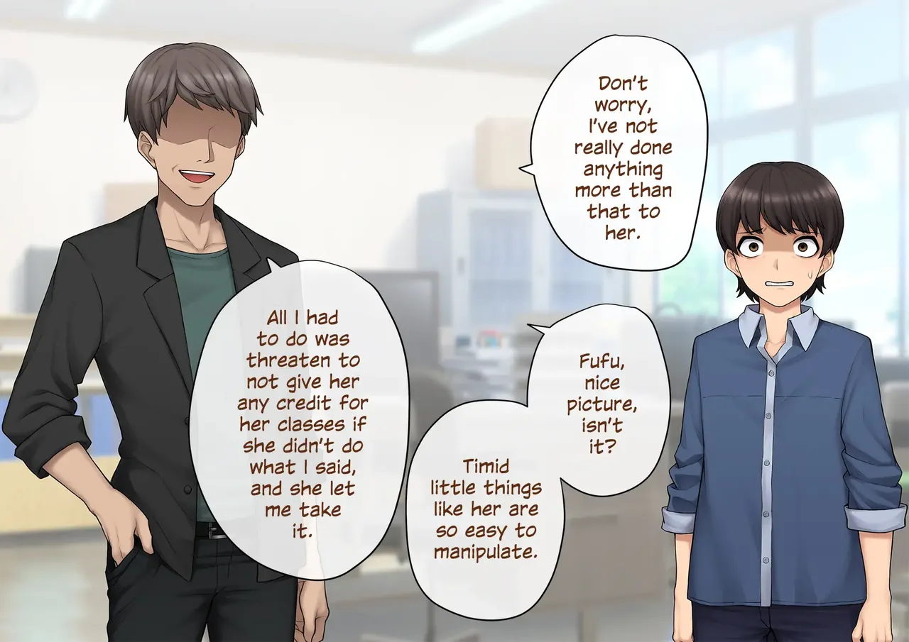 Tomo Ochi ~Saiai no Kanojo o Netorareta Ore ga Issho ni Mesuochi Saserareta Hanashi~ _ A Slut by Her Side_ Boyfriend to Sister ~ How the Man who Stole my Girlfriend Turned me into his Slut Chapter 1 - page 49