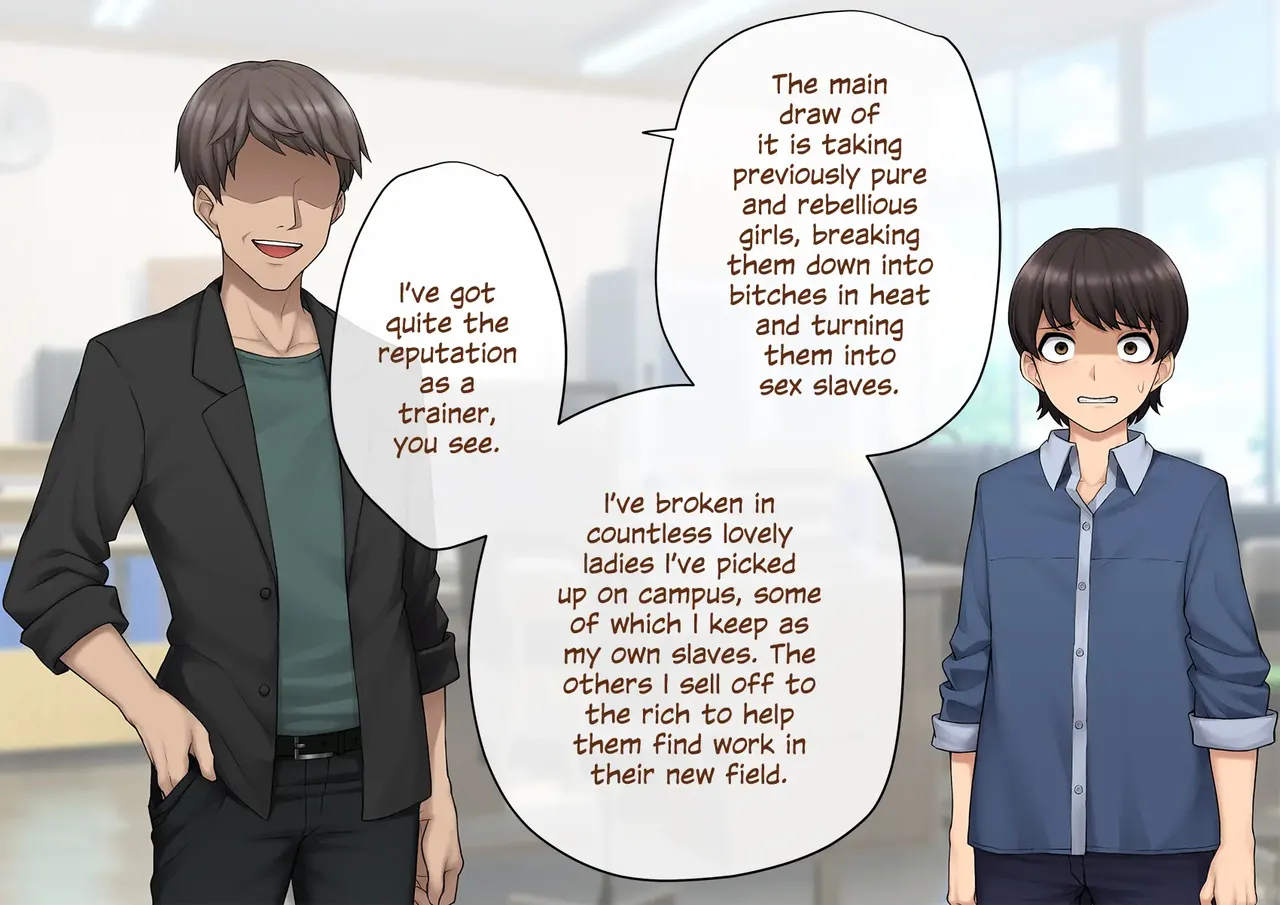 Tomo Ochi ~Saiai no Kanojo o Netorareta Ore ga Issho ni Mesuochi Saserareta Hanashi~ _ A Slut by Her Side_ Boyfriend to Sister ~ How the Man who Stole my Girlfriend Turned me into his Slut Chapter 1 - page 56