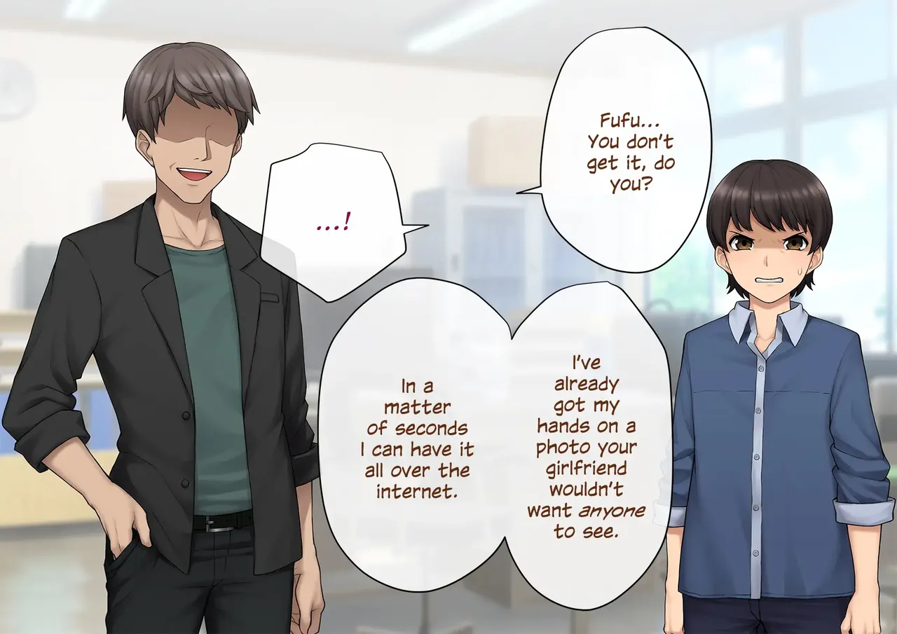 Tomo Ochi ~Saiai no Kanojo o Netorareta Ore ga Issho ni Mesuochi Saserareta Hanashi~ _ A Slut by Her Side_ Boyfriend to Sister ~ How the Man who Stole my Girlfriend Turned me into his Slut Chapter 1 - page 59