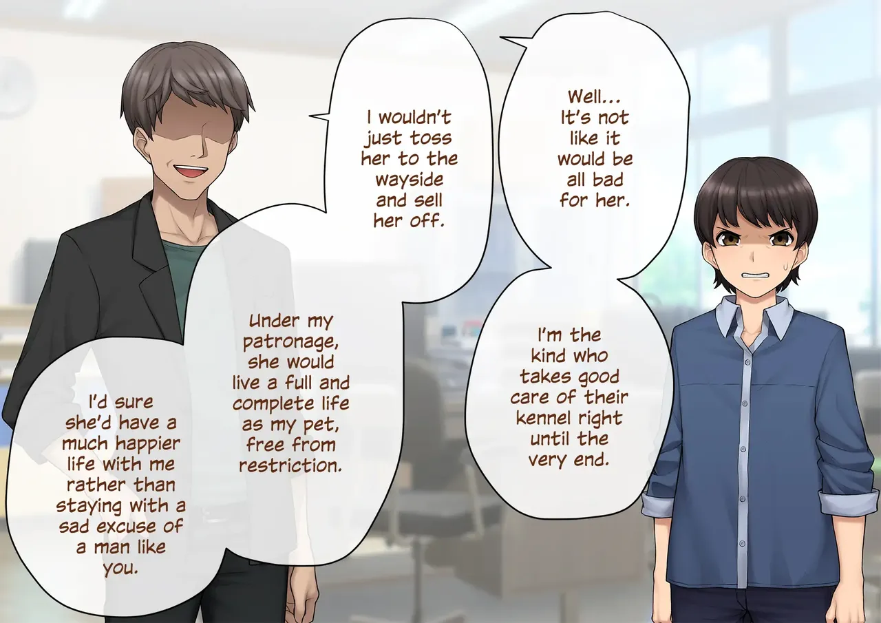 Tomo Ochi ~Saiai no Kanojo o Netorareta Ore ga Issho ni Mesuochi Saserareta Hanashi~ _ A Slut by Her Side_ Boyfriend to Sister ~ How the Man who Stole my Girlfriend Turned me into his Slut Chapter 1 - page 62