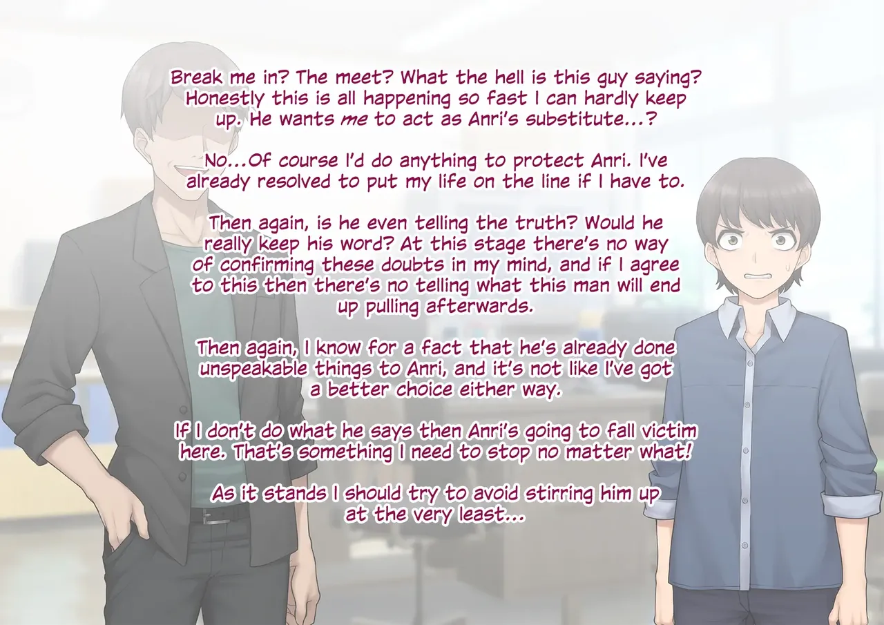 Tomo Ochi ~Saiai no Kanojo o Netorareta Ore ga Issho ni Mesuochi Saserareta Hanashi~ _ A Slut by Her Side_ Boyfriend to Sister ~ How the Man who Stole my Girlfriend Turned me into his Slut Chapter 1 - page 69