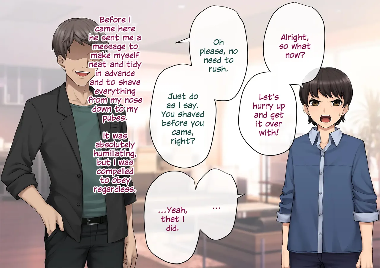 Tomo Ochi ~Saiai no Kanojo o Netorareta Ore ga Issho ni Mesuochi Saserareta Hanashi~ _ A Slut by Her Side_ Boyfriend to Sister ~ How the Man who Stole my Girlfriend Turned me into his Slut Chapter 1 - page 91