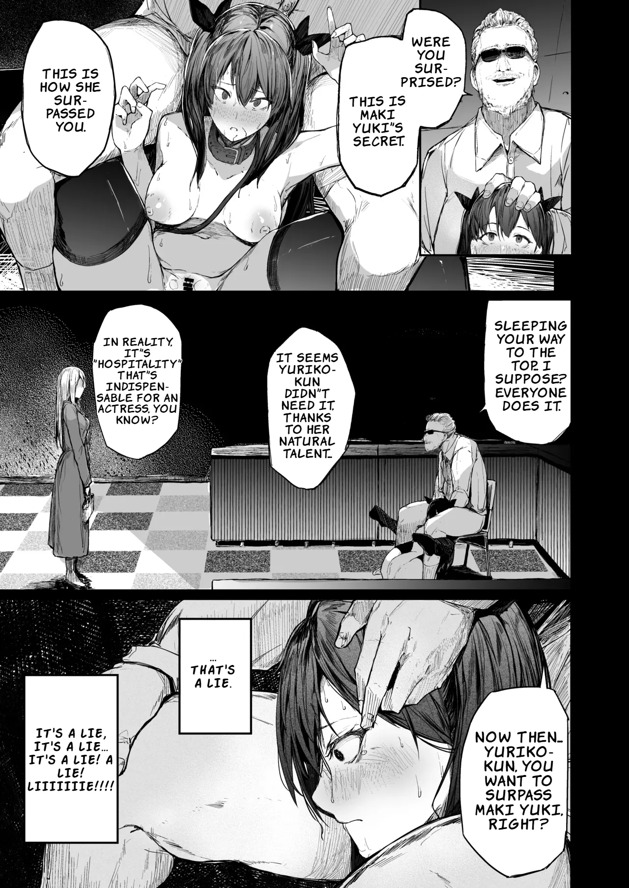 Kairaku Ochi shita Joyuu no Matsuro Kouhen Chapter 1 - page 37