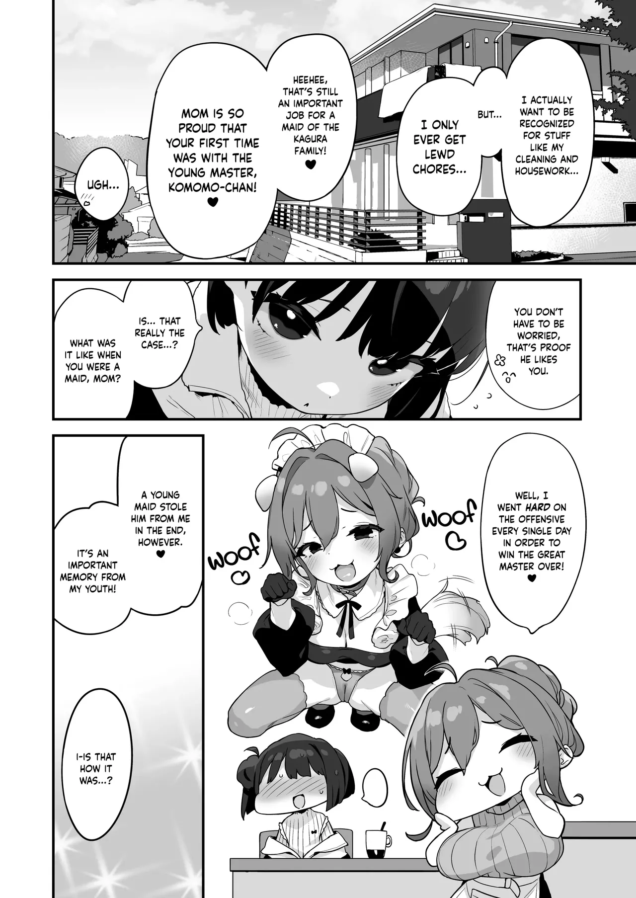 Komomo wa Goshujinsama Senyo no Ryoana Nikubenki Loli Maid Chapter 1 - page 12