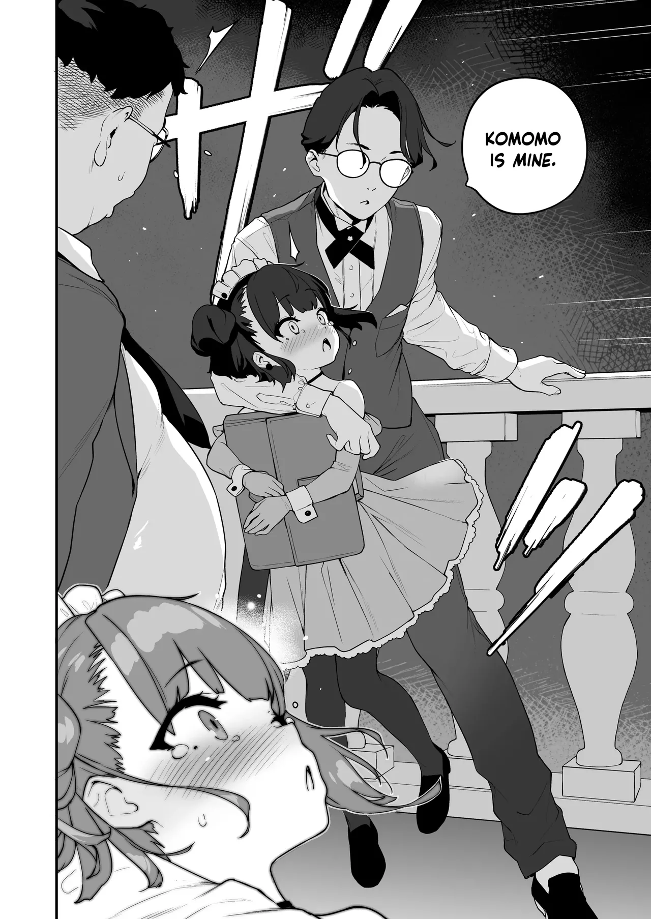 Komomo wa Goshujinsama Senyo no Ryoana Nikubenki Loli Maid Chapter 1 - page 36