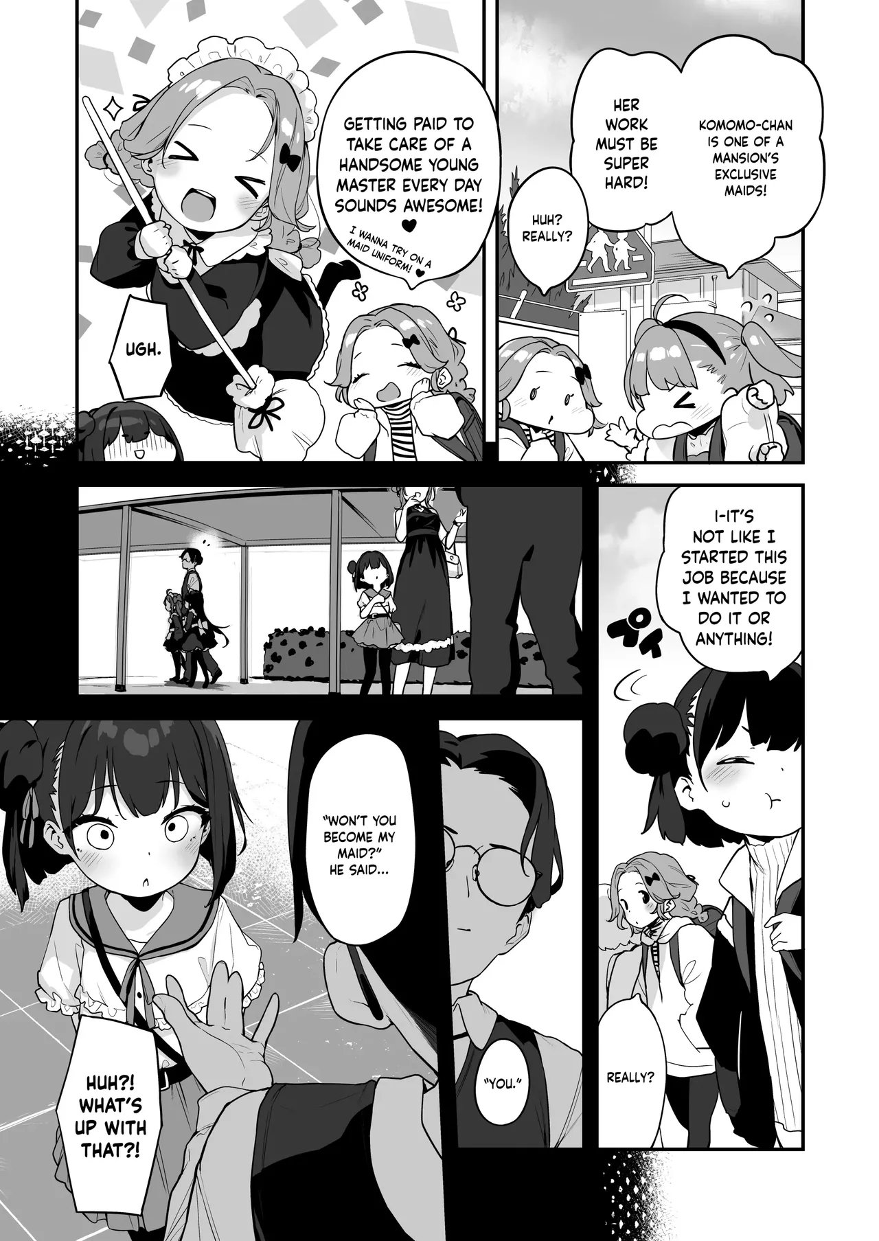 Komomo wa Goshujinsama Senyo no Ryoana Nikubenki Loli Maid Chapter 1 - page 9