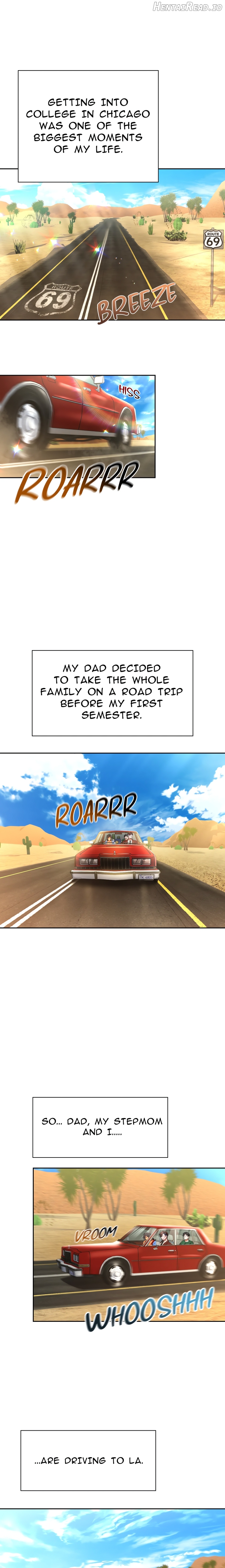 Backseat Trip with my Stepmother Chapter 1 - page 1