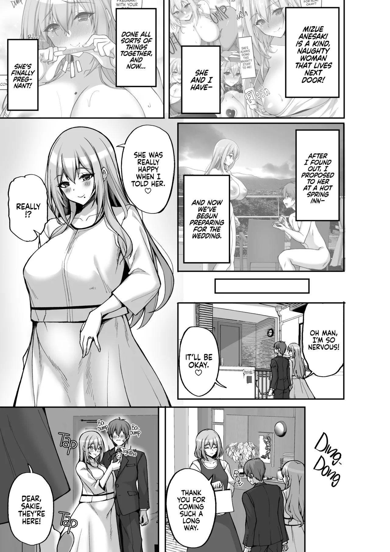 H na Onee-san wa, Suki desu ka? 6 ~Harabote Polynesian Sex to Shinkon Shoya to Anal Haka~ Chapter 1 - page 2