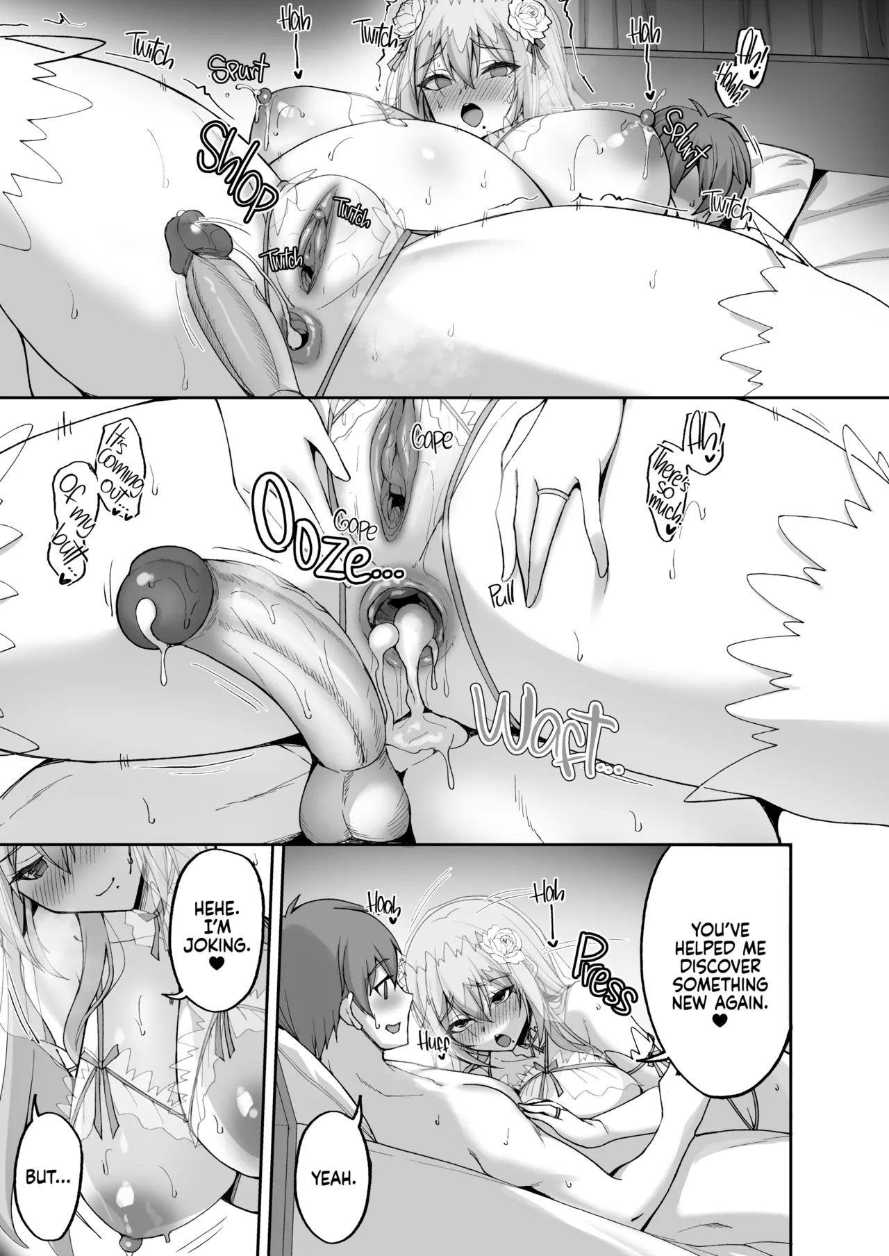 H na Onee-san wa, Suki desu ka? 6 ~Harabote Polynesian Sex to Shinkon Shoya to Anal Haka~ Chapter 1 - page 54