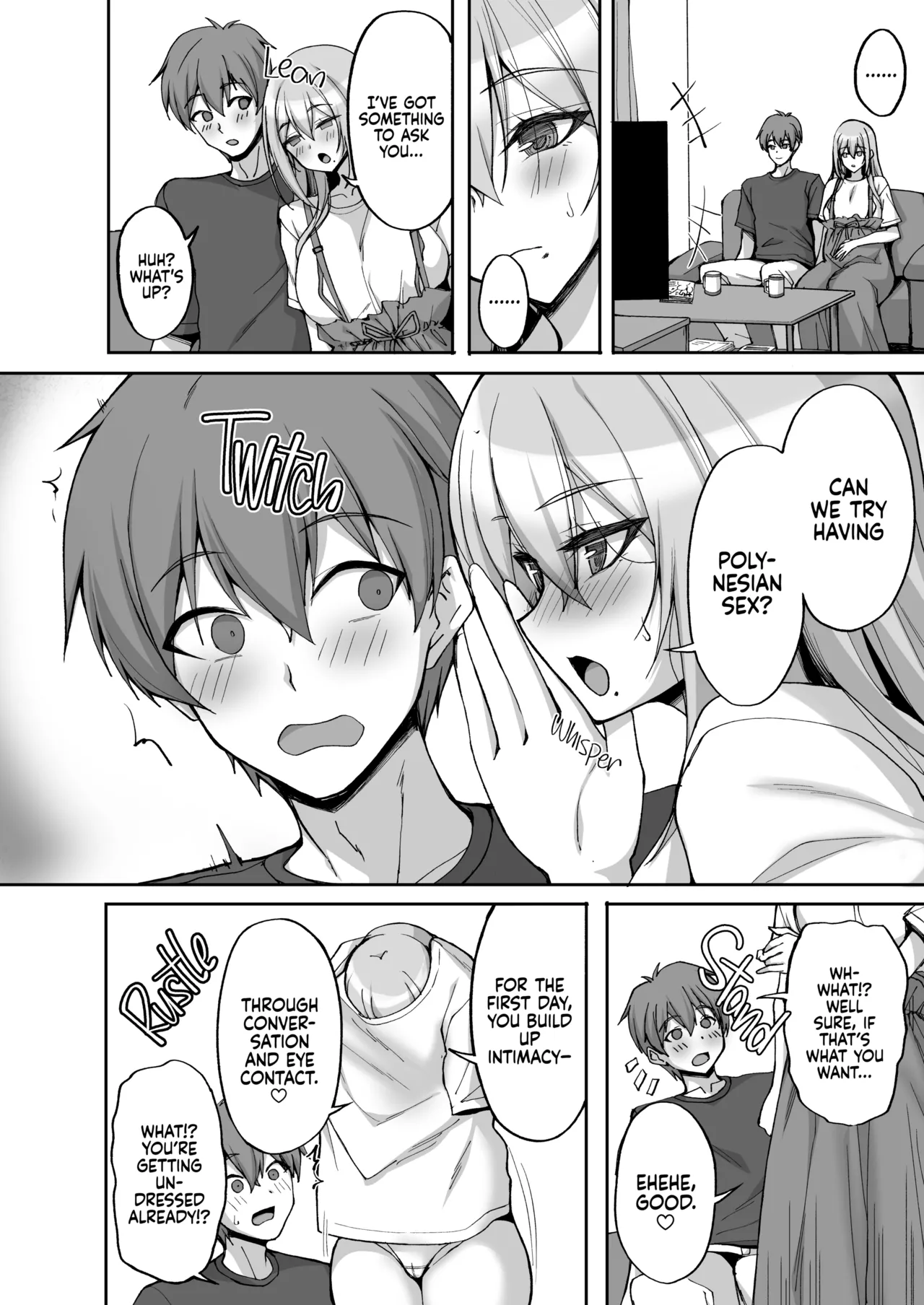 H na Onee-san wa, Suki desu ka? 6 ~Harabote Polynesian Sex to Shinkon Shoya to Anal Haka~ Chapter 1 - page 9