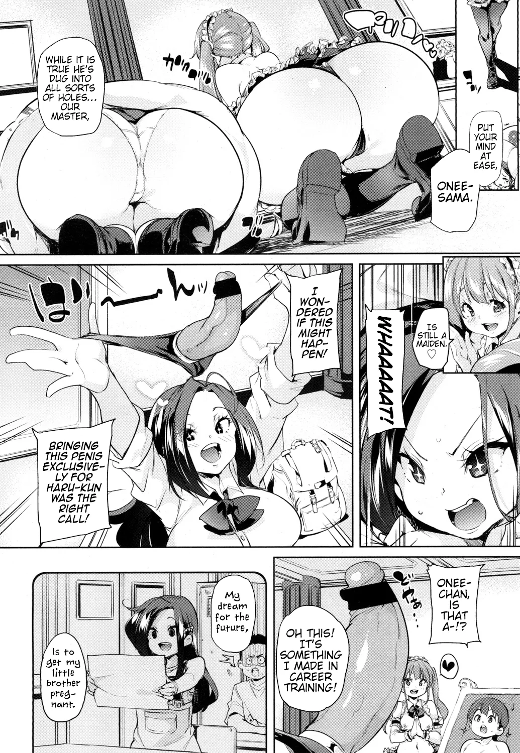 Ochigoto Taiken featuring Oneechan Chapter 1 - page 4