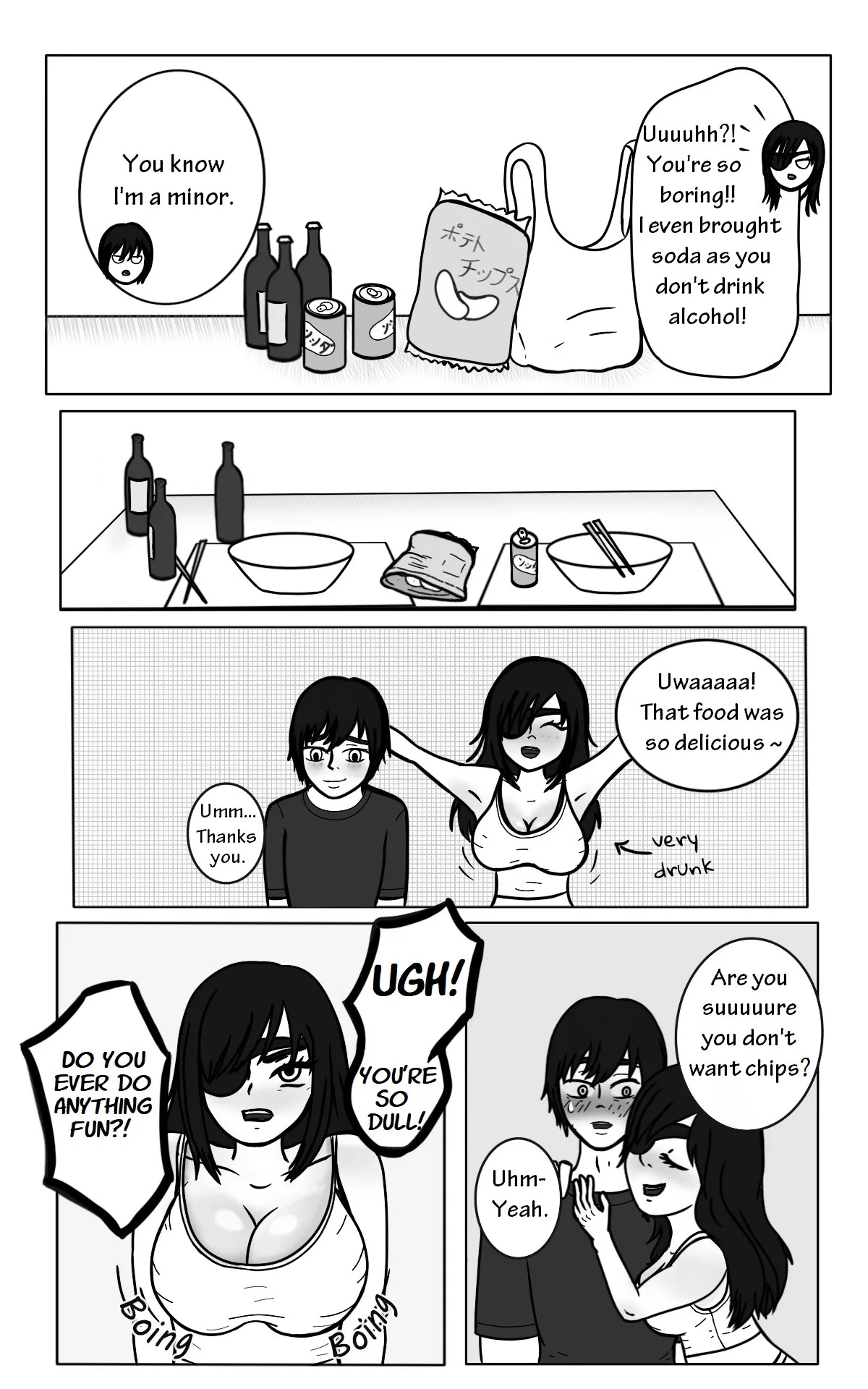 First time with my pretty senpai Chapter 1 - page 4