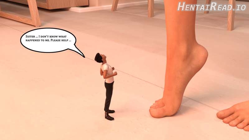 Brother and sister giantess Chapter 1 - page 2