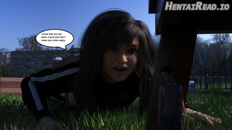 Brother and sister giantess Chapter 1 - page 35