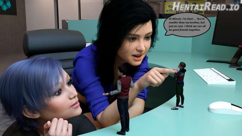 Brother and sister giantess Chapter 1 - page 48