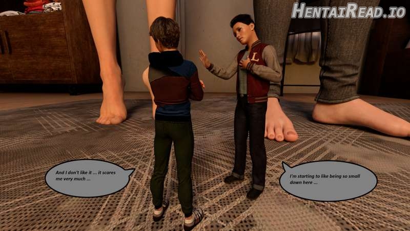 Brother and sister giantess Chapter 1 - page 55