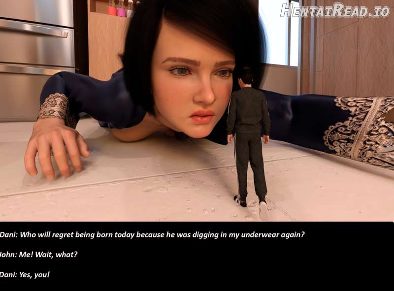 Brother and sister giantess Chapter 1 - page 68